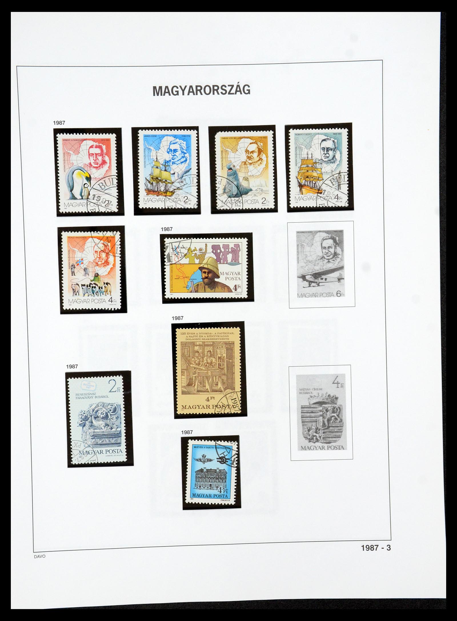 35956 489 - Postzegelverzameling 35956 Hongarije 1871-1991.