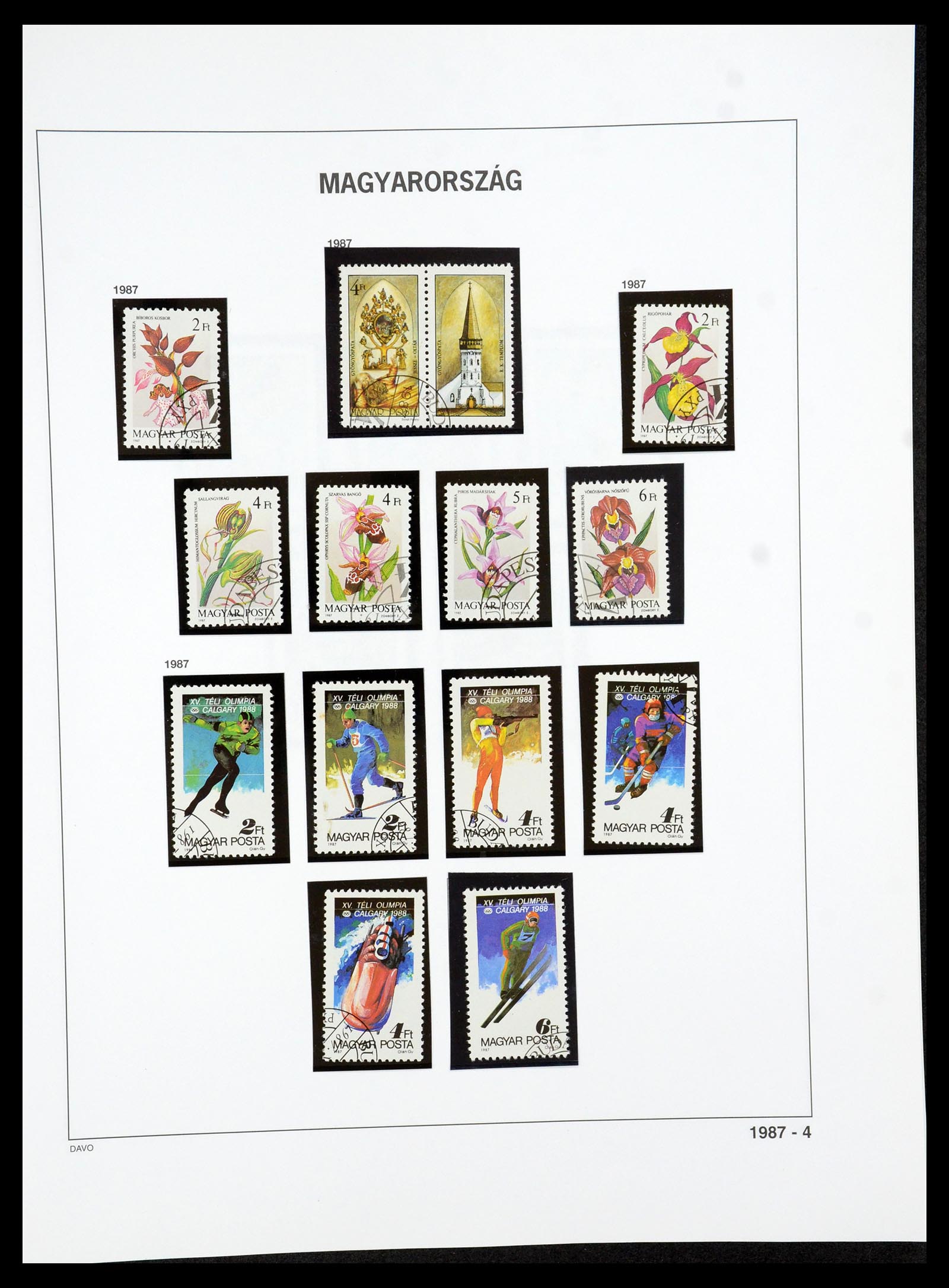 35956 490 - Postzegelverzameling 35956 Hongarije 1871-1991.