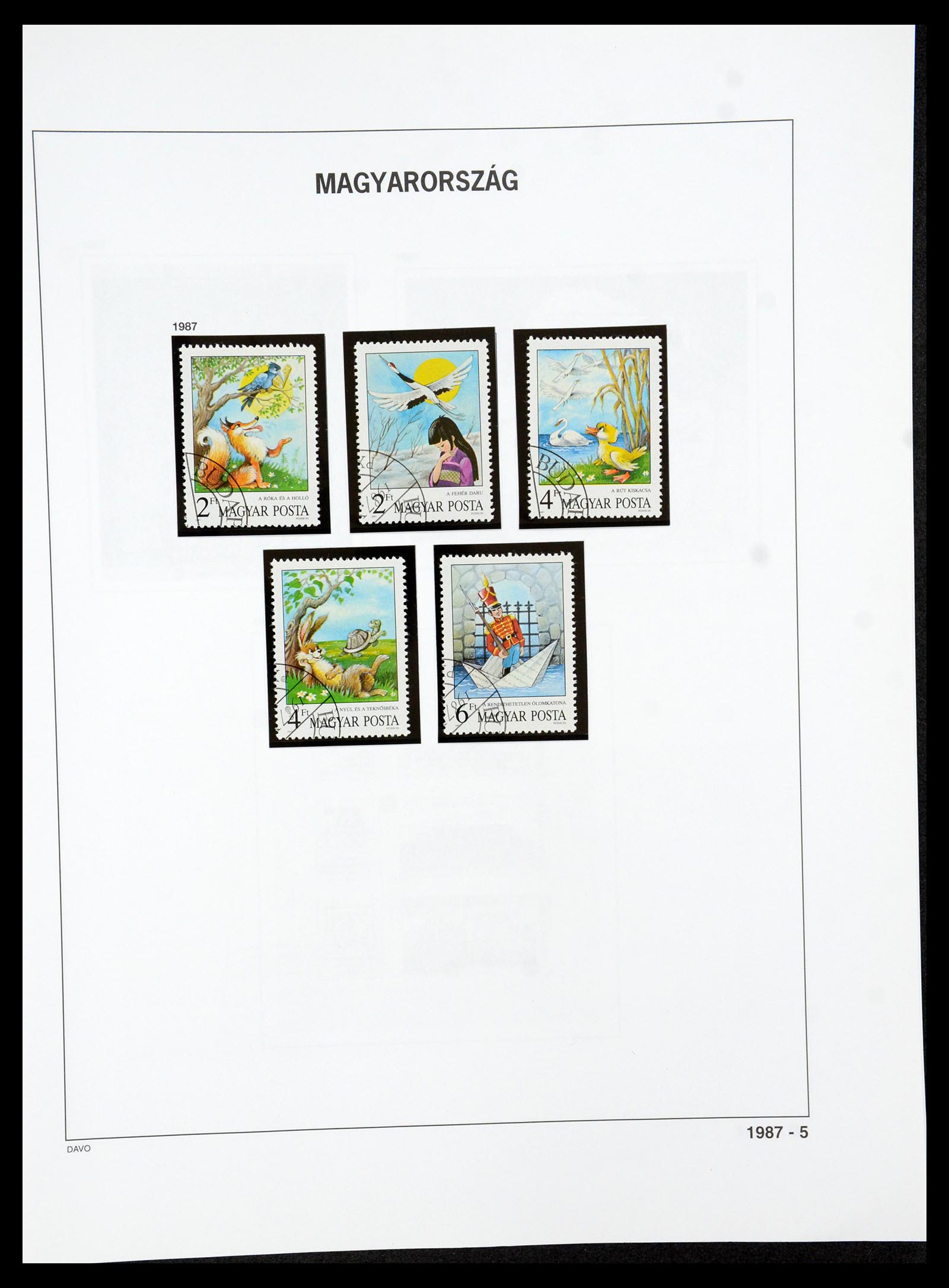 35956 491 - Postzegelverzameling 35956 Hongarije 1871-1991.