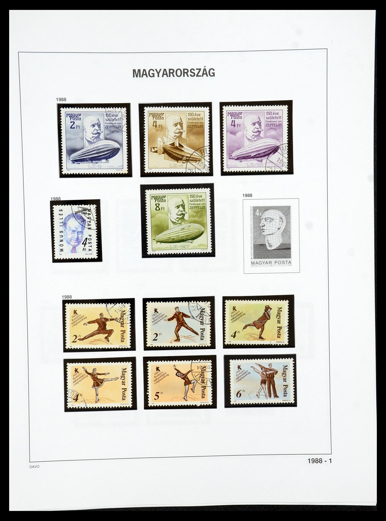 35956 495 - Stamp collection 35956 Hungary 1871-1991.