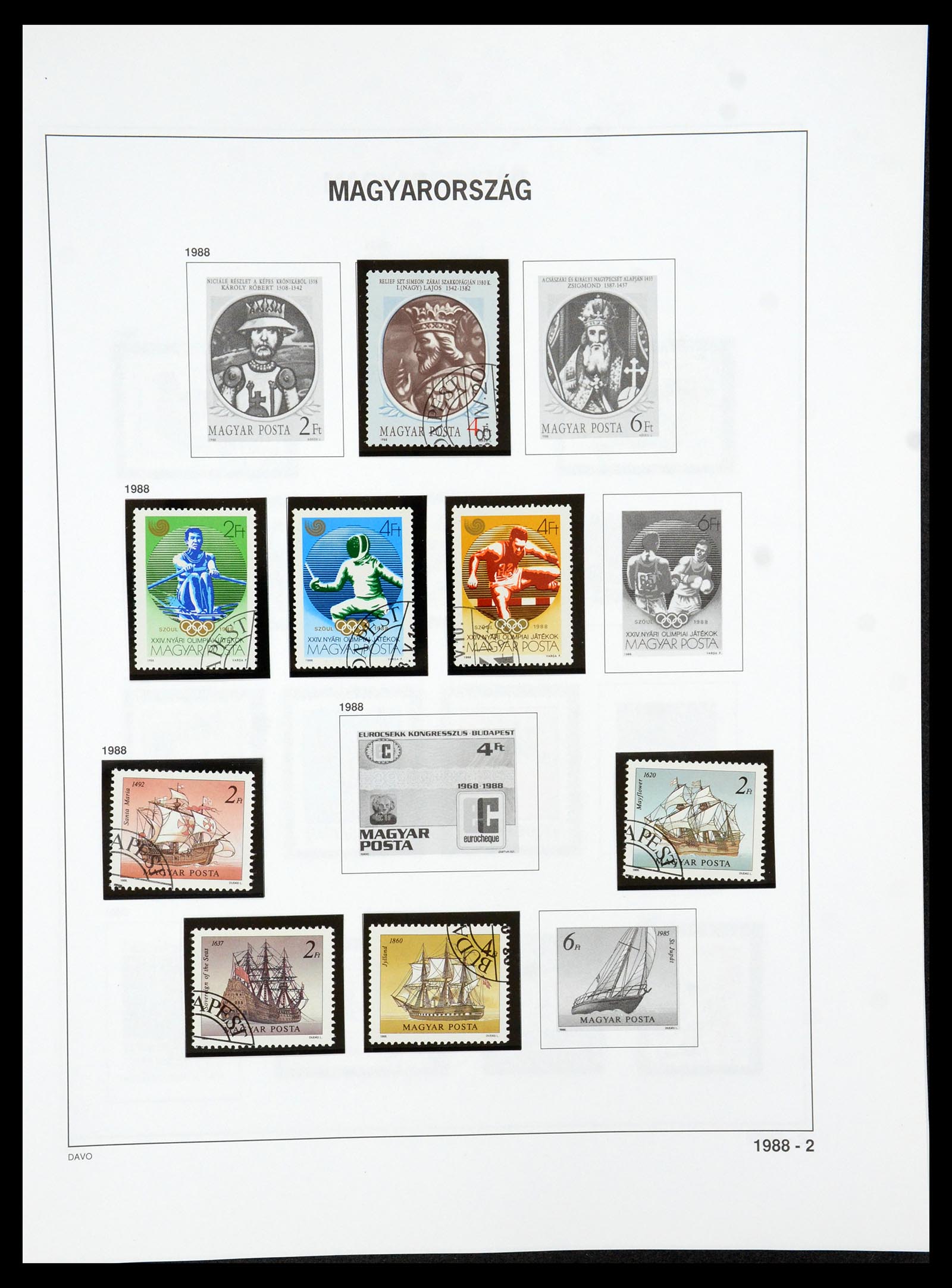 35956 496 - Stamp collection 35956 Hungary 1871-1991.
