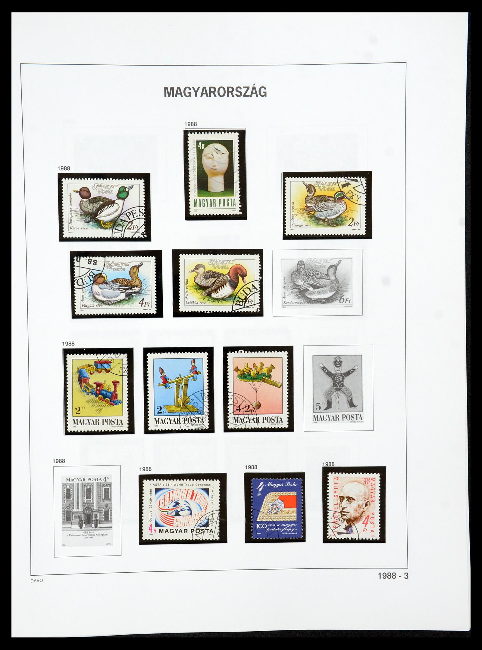 35956 497 - Postzegelverzameling 35956 Hongarije 1871-1991.