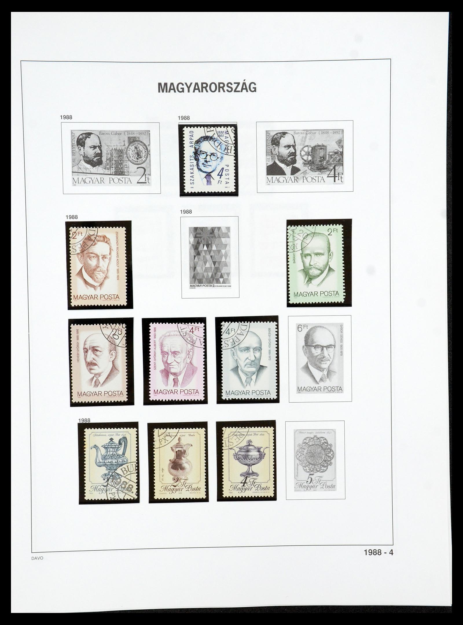 35956 498 - Stamp collection 35956 Hungary 1871-1991.
