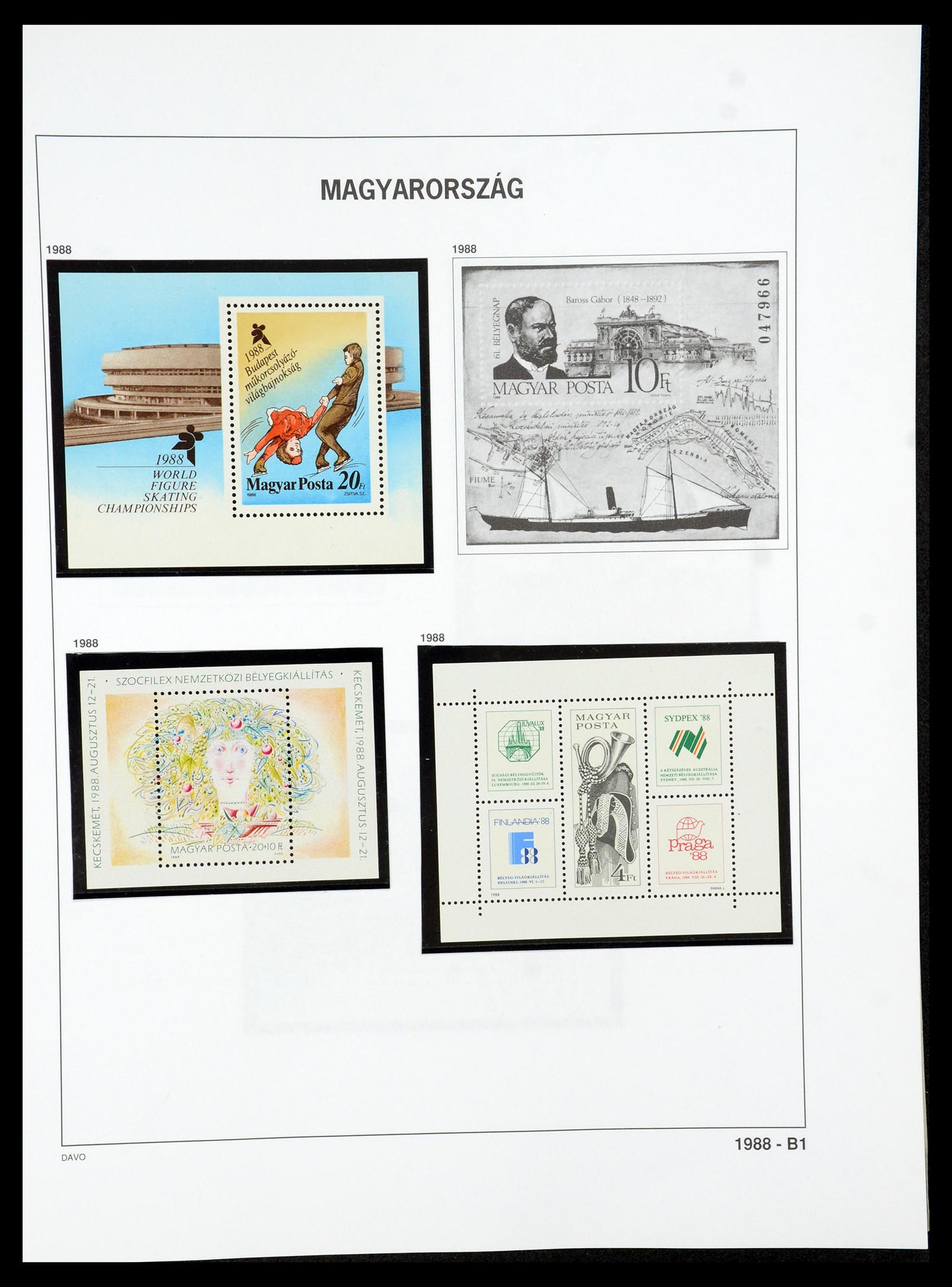35956 500 - Stamp collection 35956 Hungary 1871-1991.