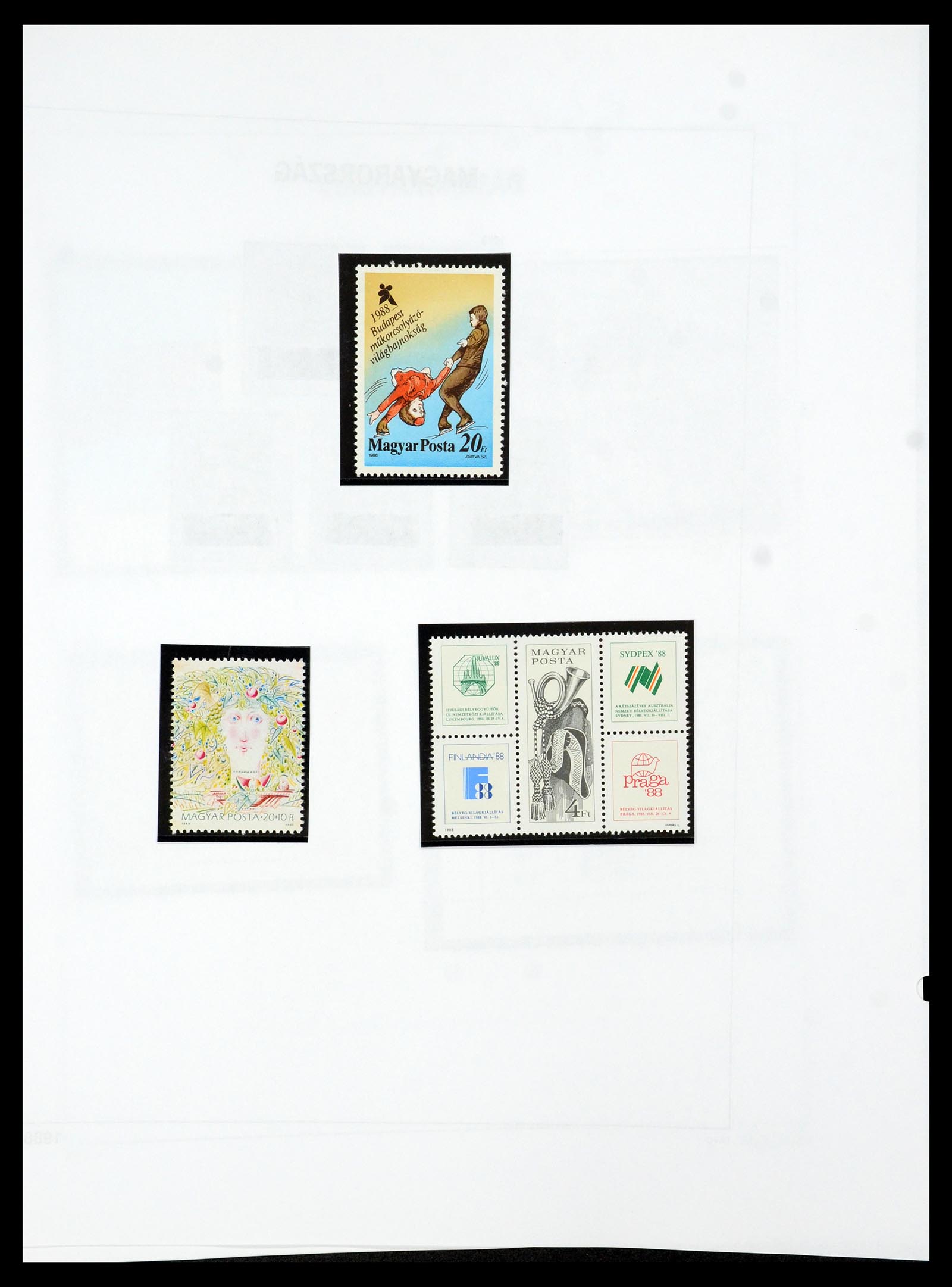 35956 501 - Postzegelverzameling 35956 Hongarije 1871-1991.