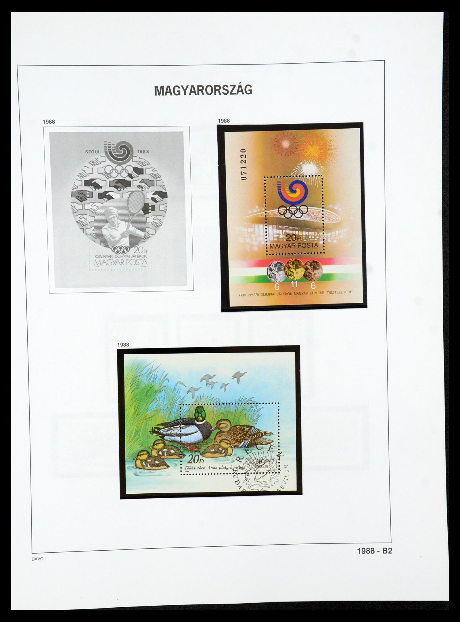 35956 502 - Postzegelverzameling 35956 Hongarije 1871-1991.