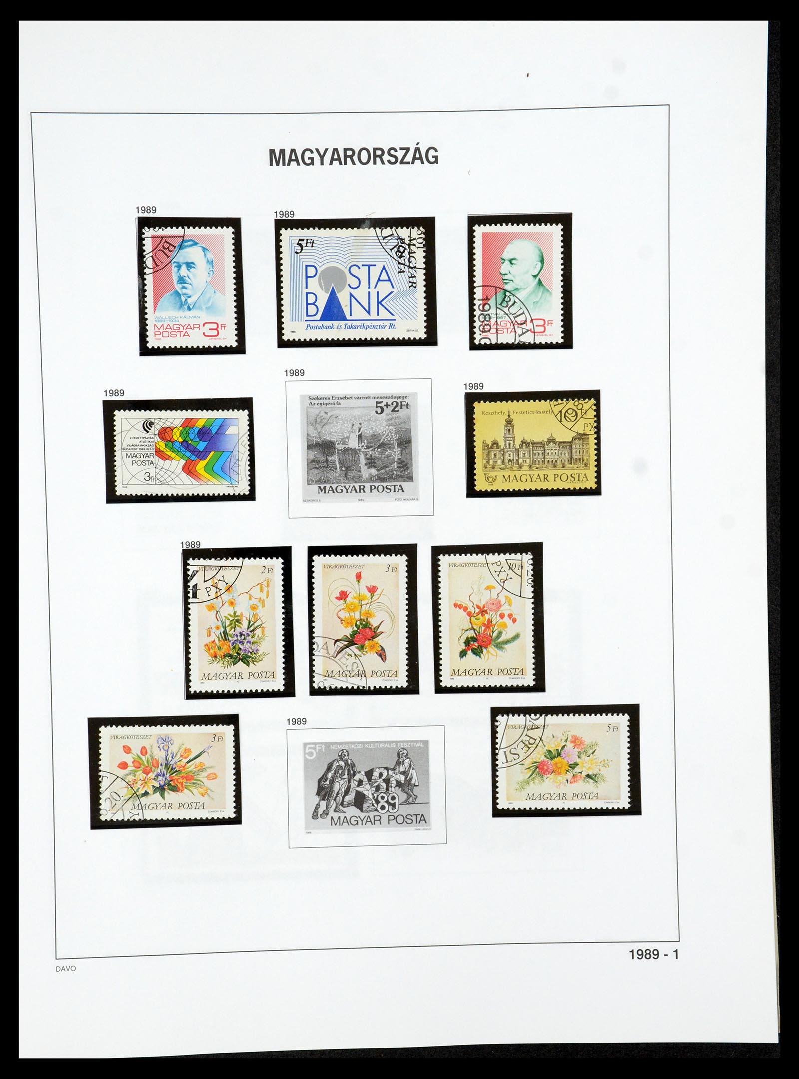 35956 503 - Postzegelverzameling 35956 Hongarije 1871-1991.