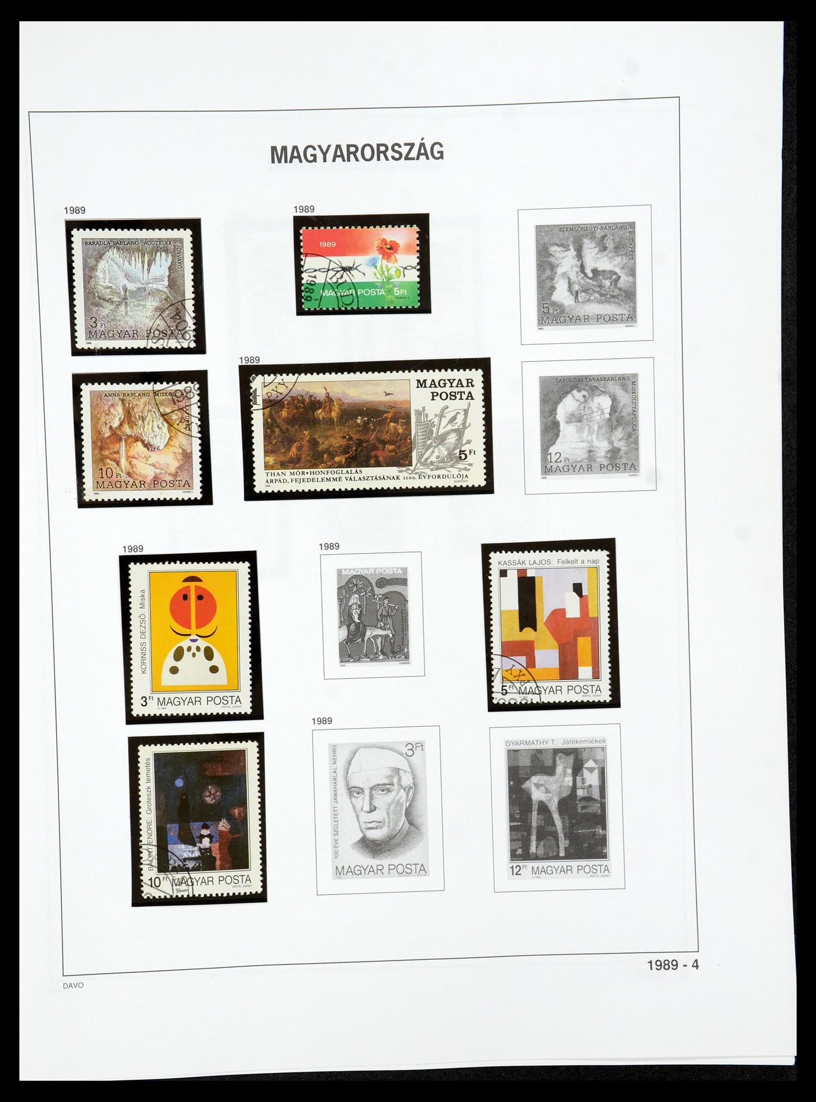 35956 506 - Postzegelverzameling 35956 Hongarije 1871-1991.