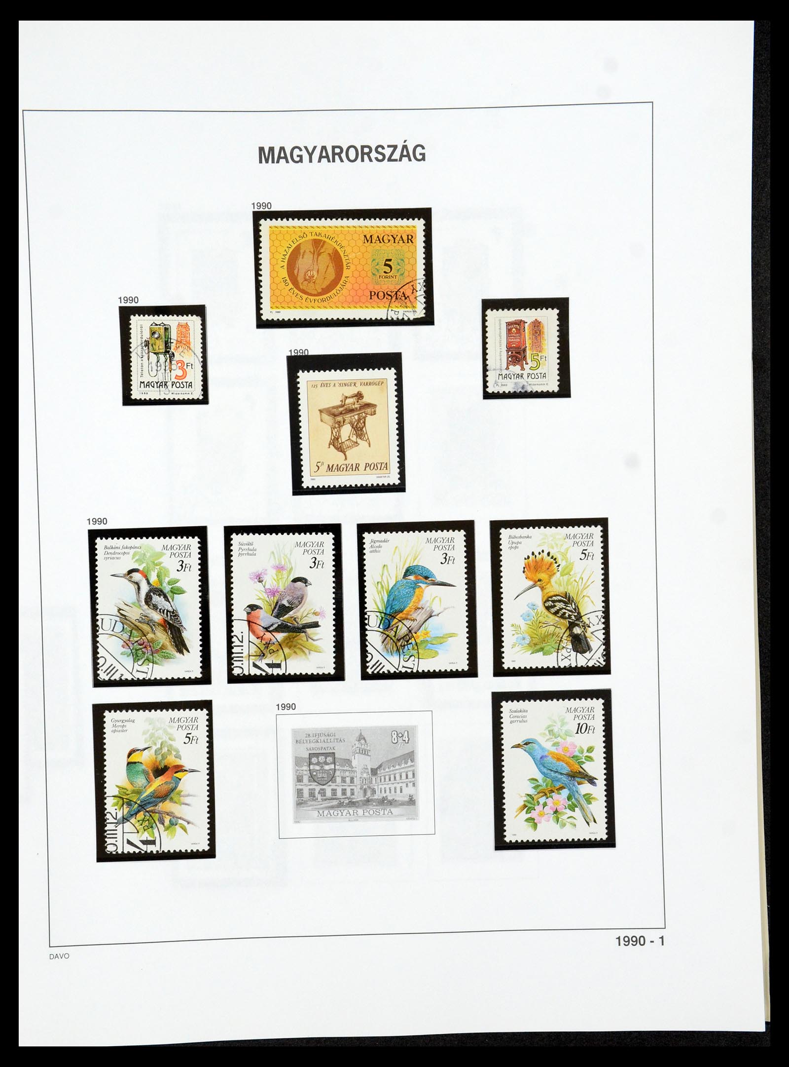 35956 509 - Postzegelverzameling 35956 Hongarije 1871-1991.
