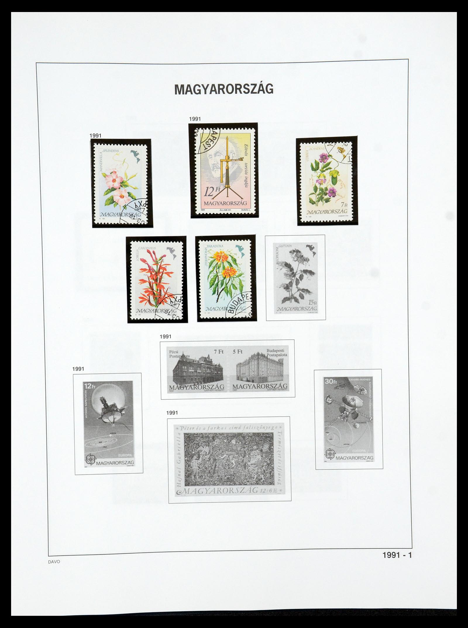 35956 516 - Postzegelverzameling 35956 Hongarije 1871-1991.