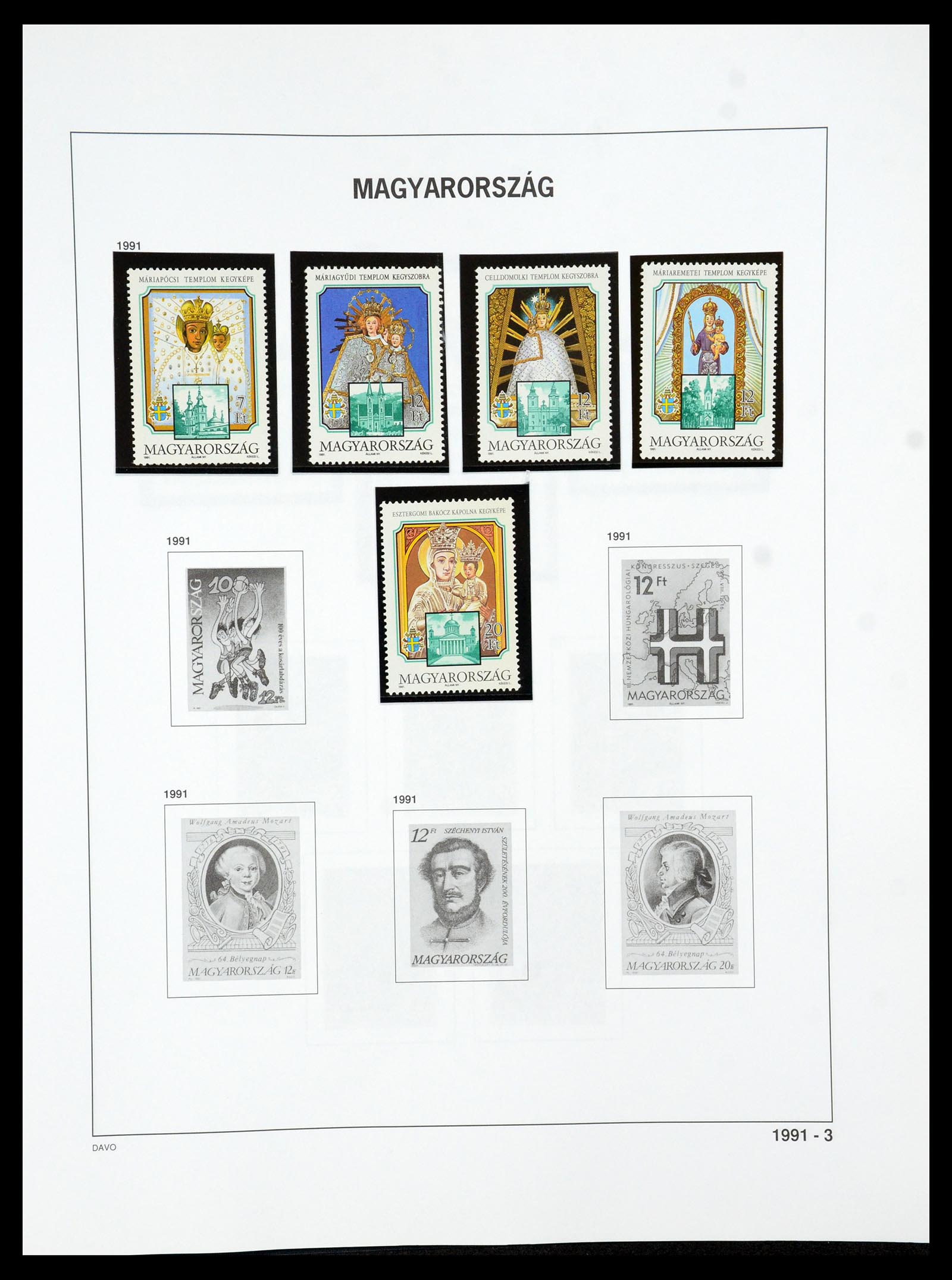 35956 518 - Postzegelverzameling 35956 Hongarije 1871-1991.