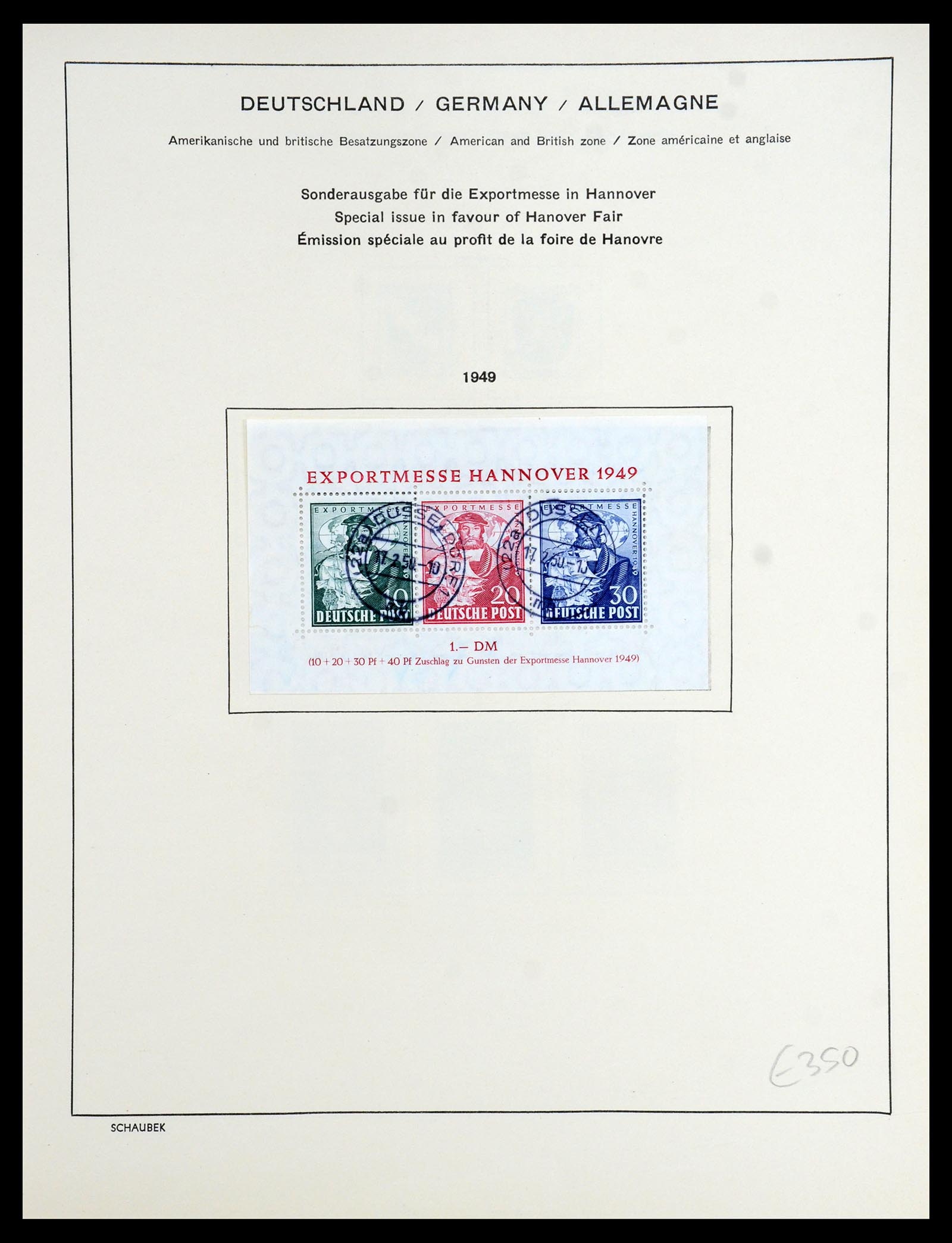 35962 013 - Stamp collection 35962 German Zones 1945-1949.