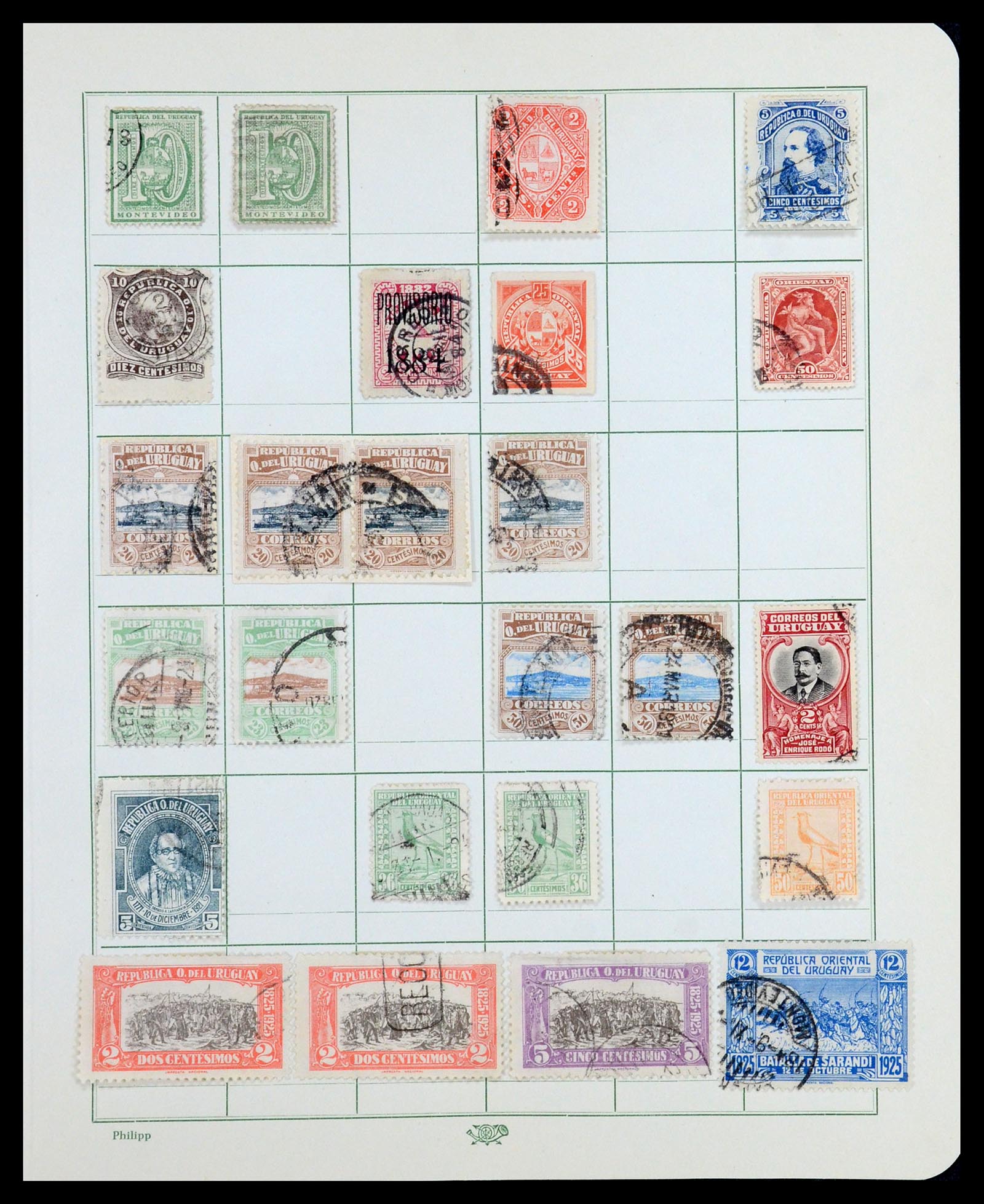 35963 005 - Postzegelverzameling 35963 Latijns Amerika klassiek 1856-1925.