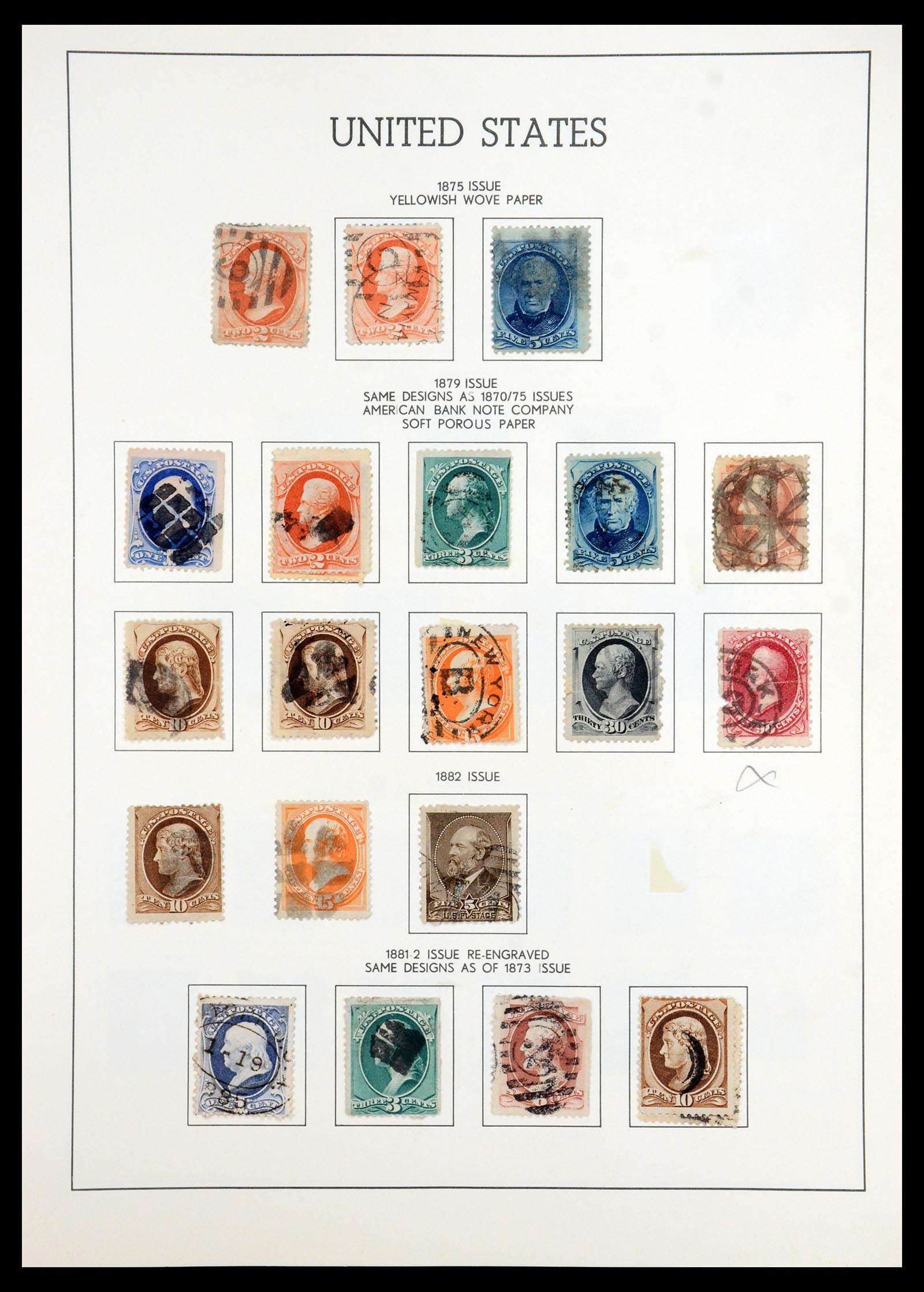 35965 004 - Stamp collection 35965 USA 1851-1966.