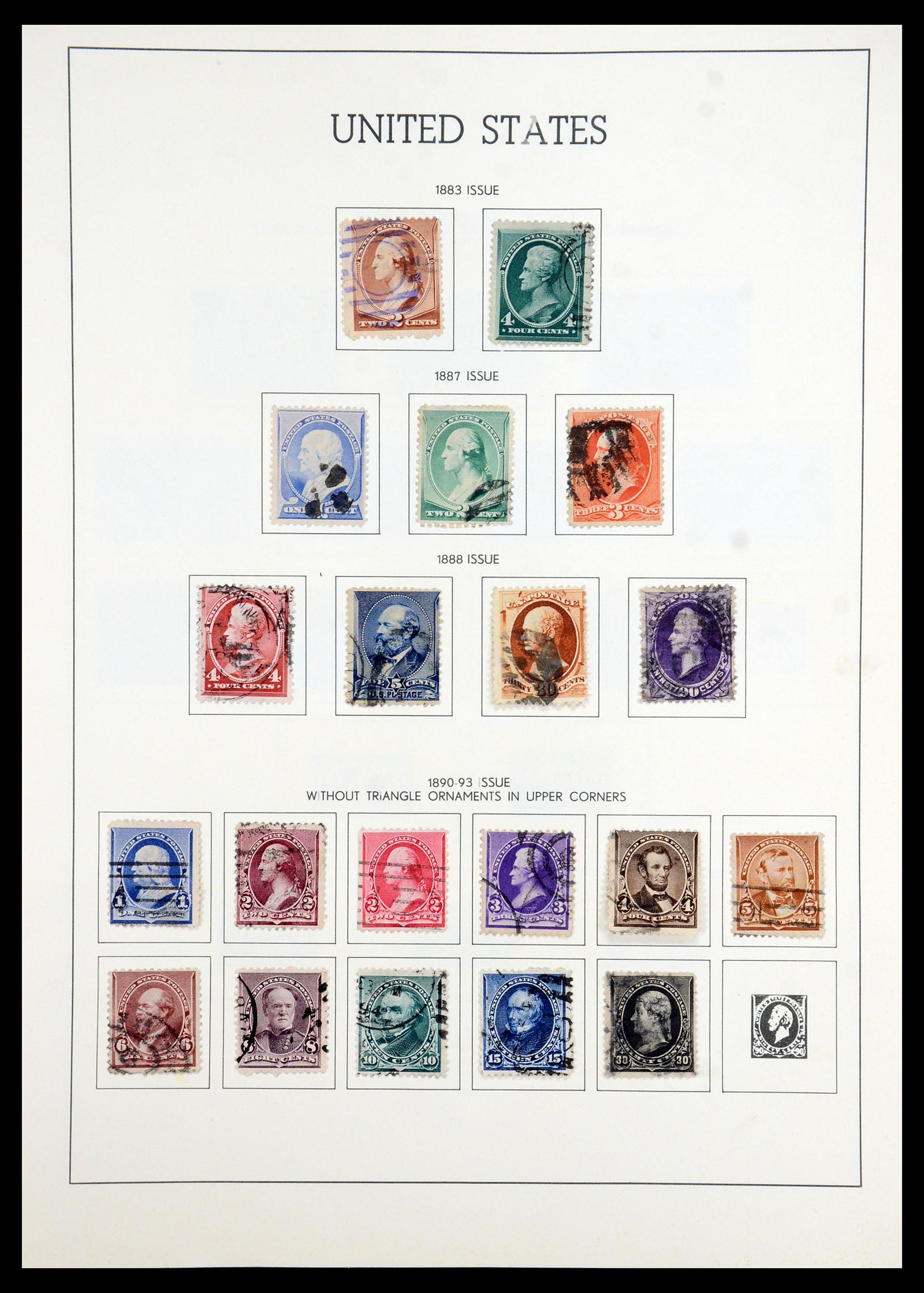 35965 005 - Stamp collection 35965 USA 1851-1966.