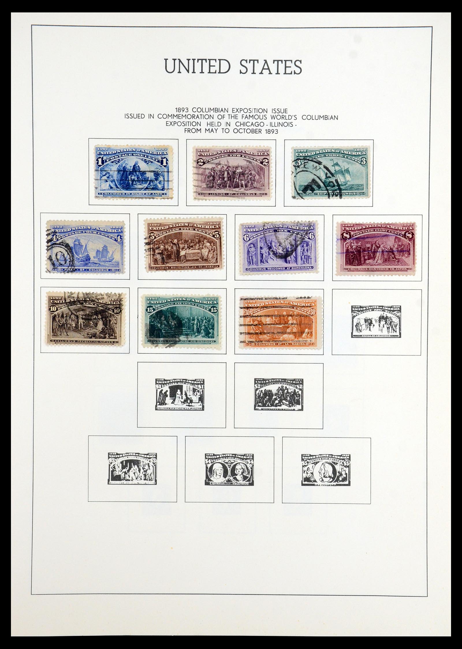 35965 007 - Stamp collection 35965 USA 1851-1966.