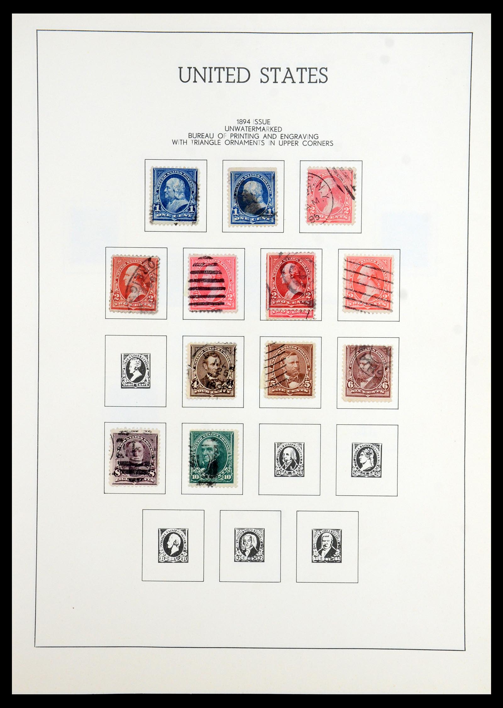 35965 008 - Stamp collection 35965 USA 1851-1966.