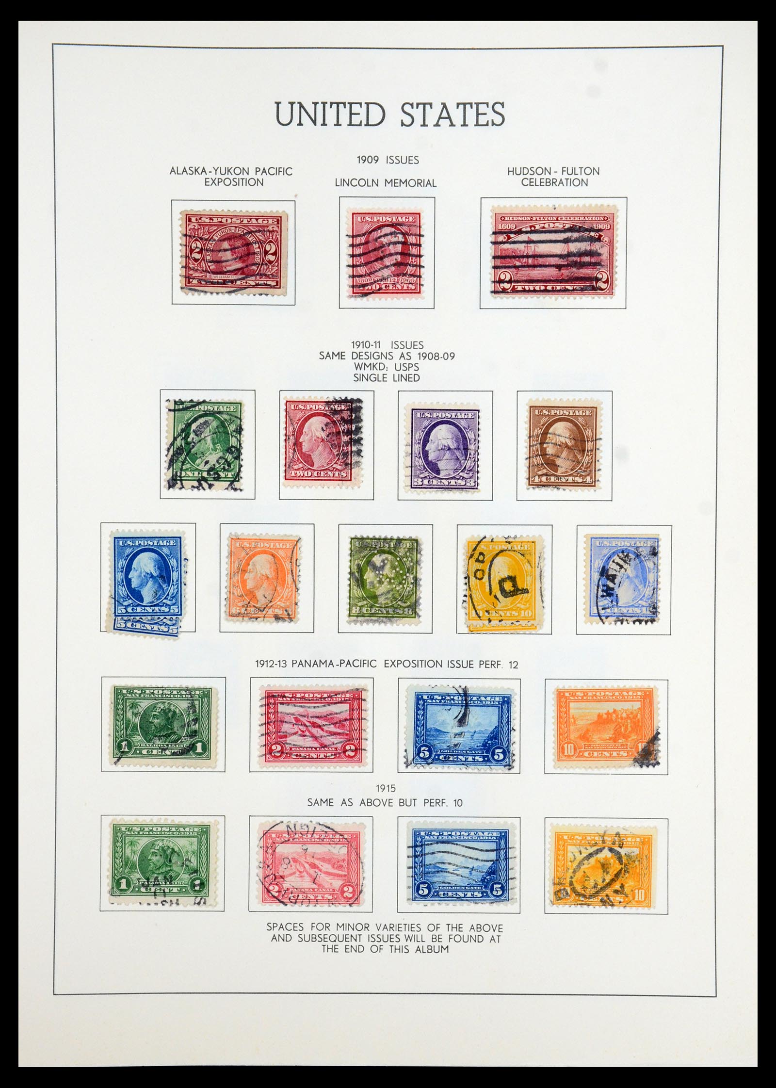 35965 013 - Stamp collection 35965 USA 1851-1966.