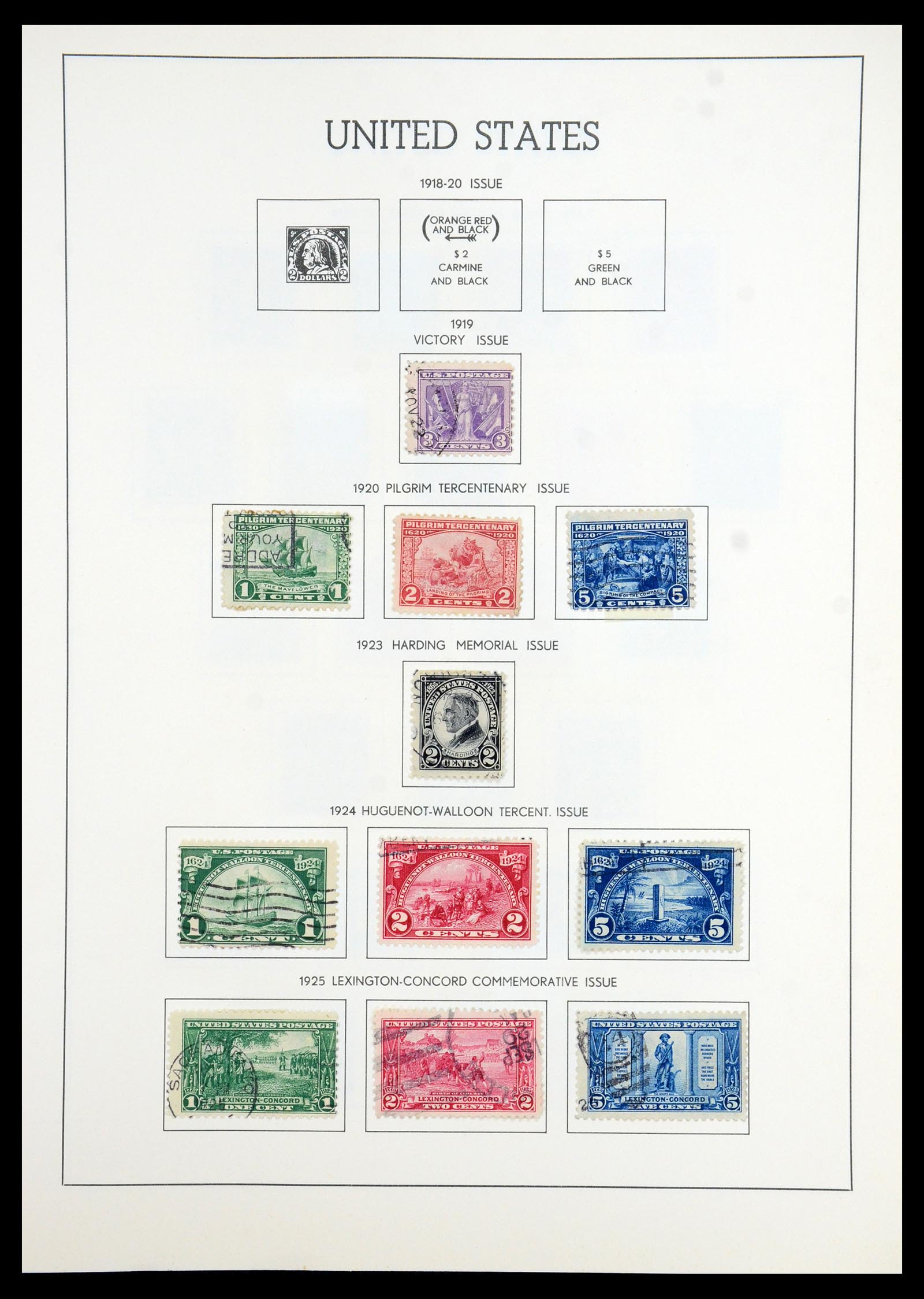 35965 016 - Stamp collection 35965 USA 1851-1966.