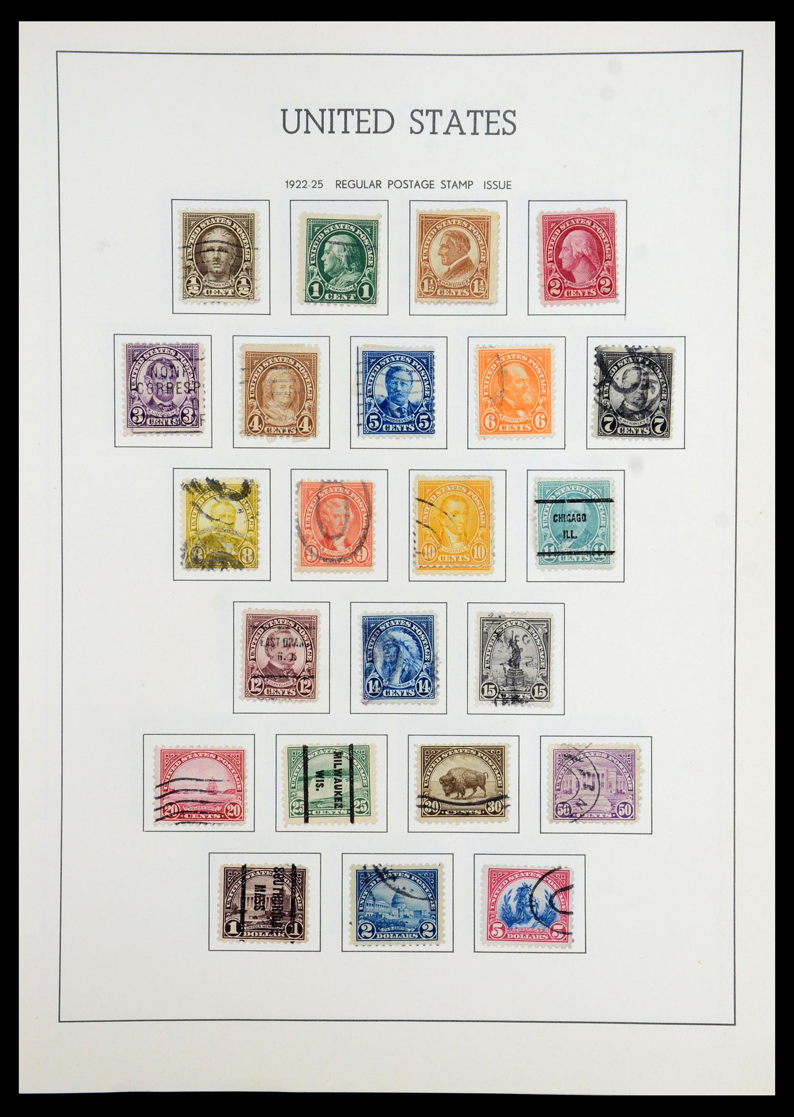 35965 017 - Stamp collection 35965 USA 1851-1966.