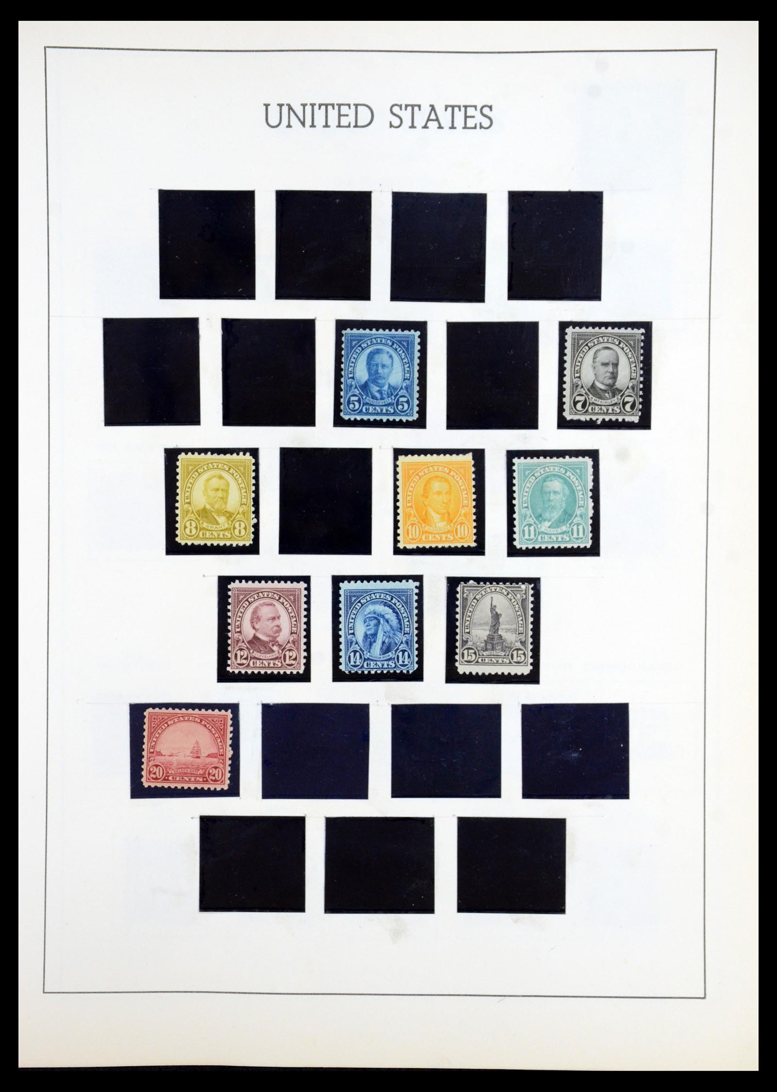 35965 018 - Stamp collection 35965 USA 1851-1966.