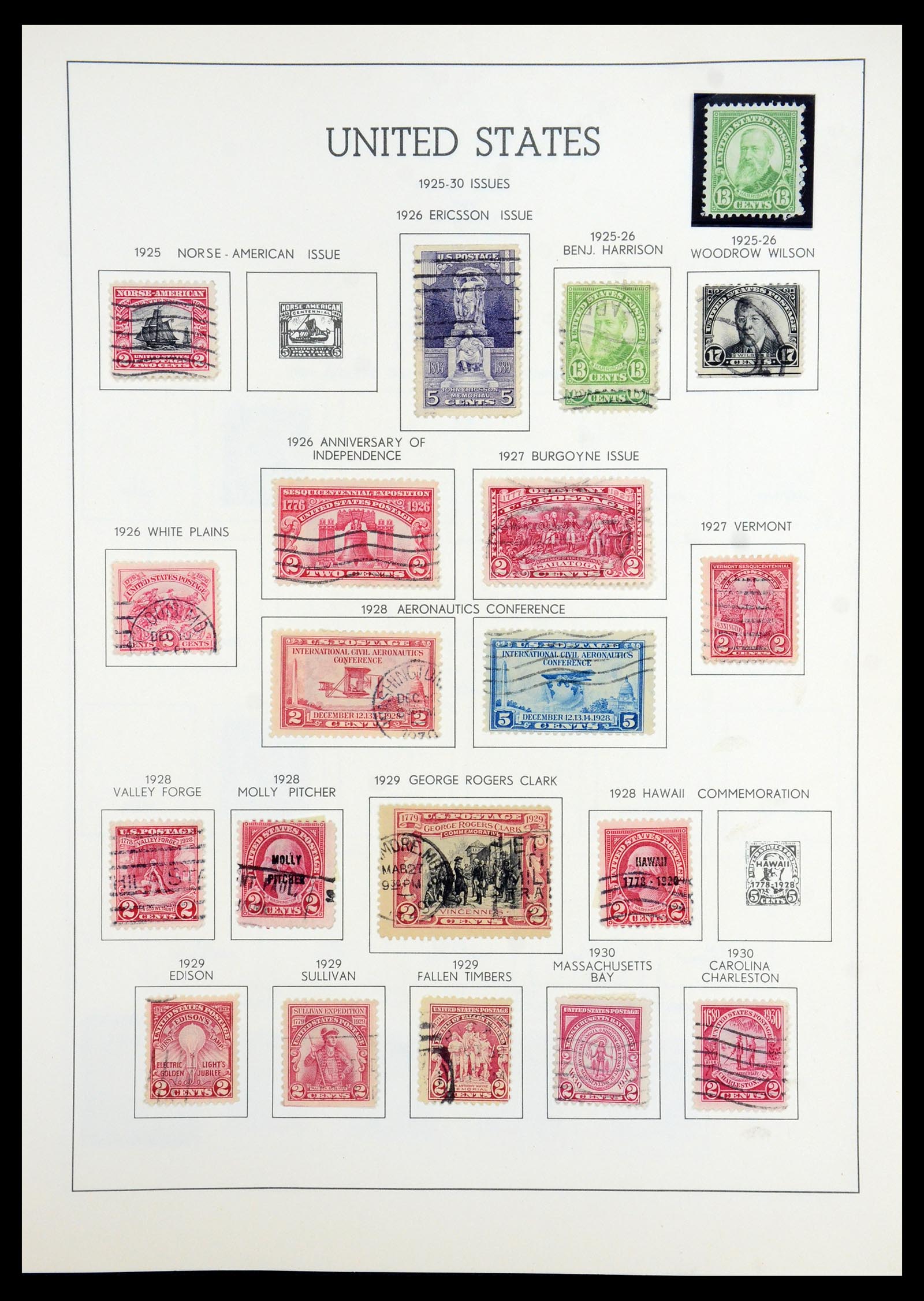 35965 019 - Stamp collection 35965 USA 1851-1966.