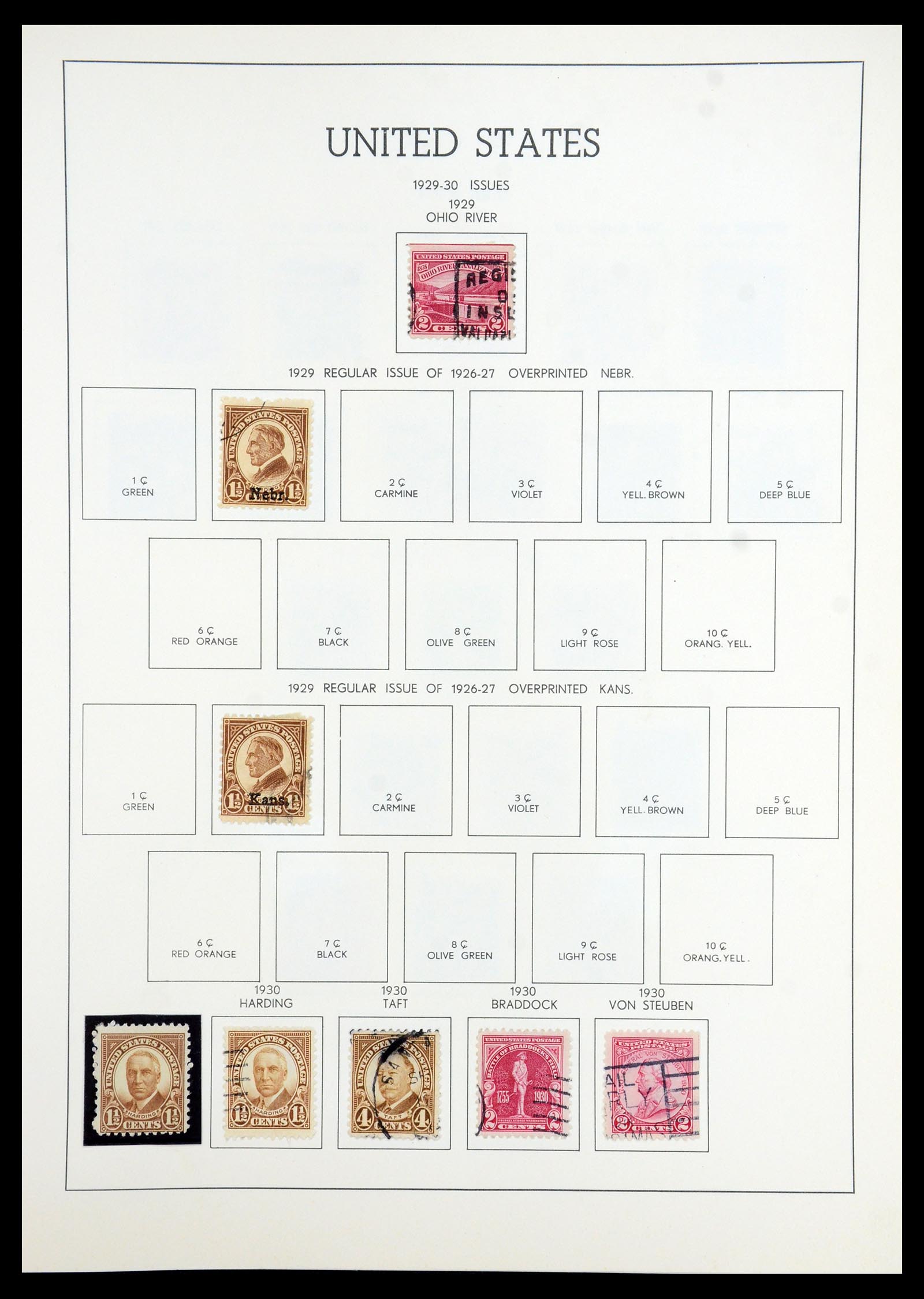 35965 020 - Stamp collection 35965 USA 1851-1966.
