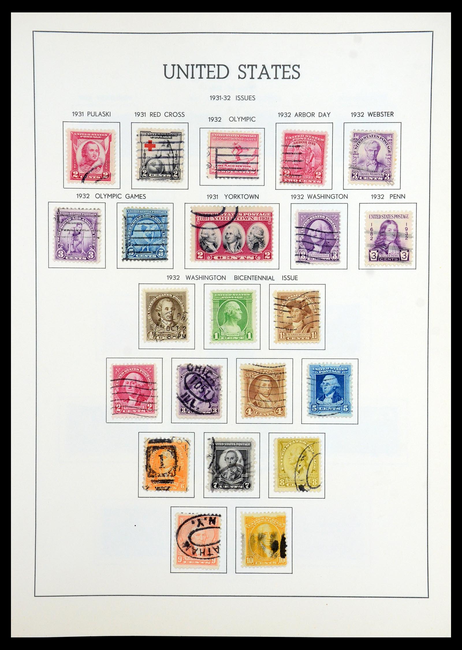 35965 021 - Stamp collection 35965 USA 1851-1966.
