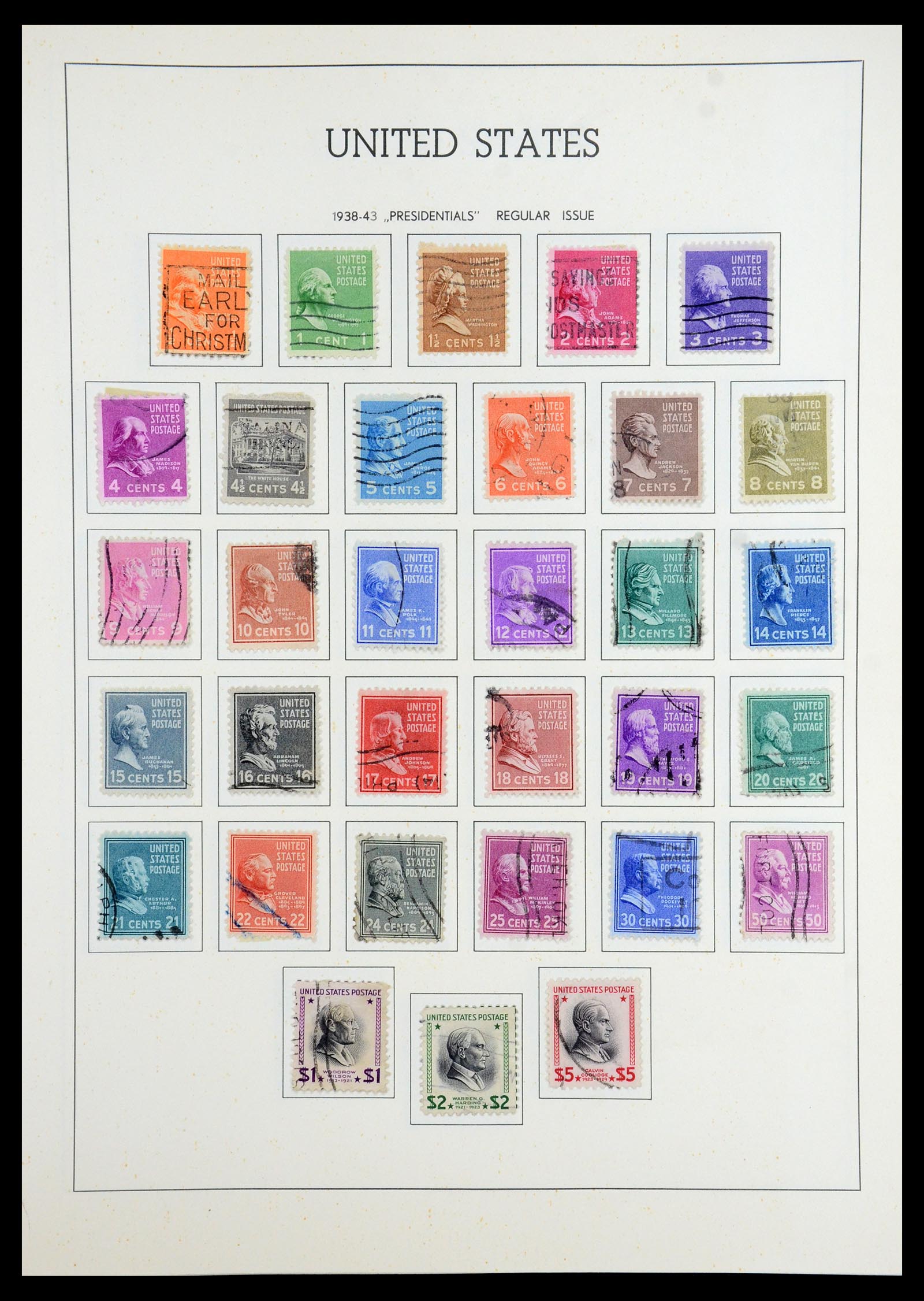 35965 025 - Stamp collection 35965 USA 1851-1966.