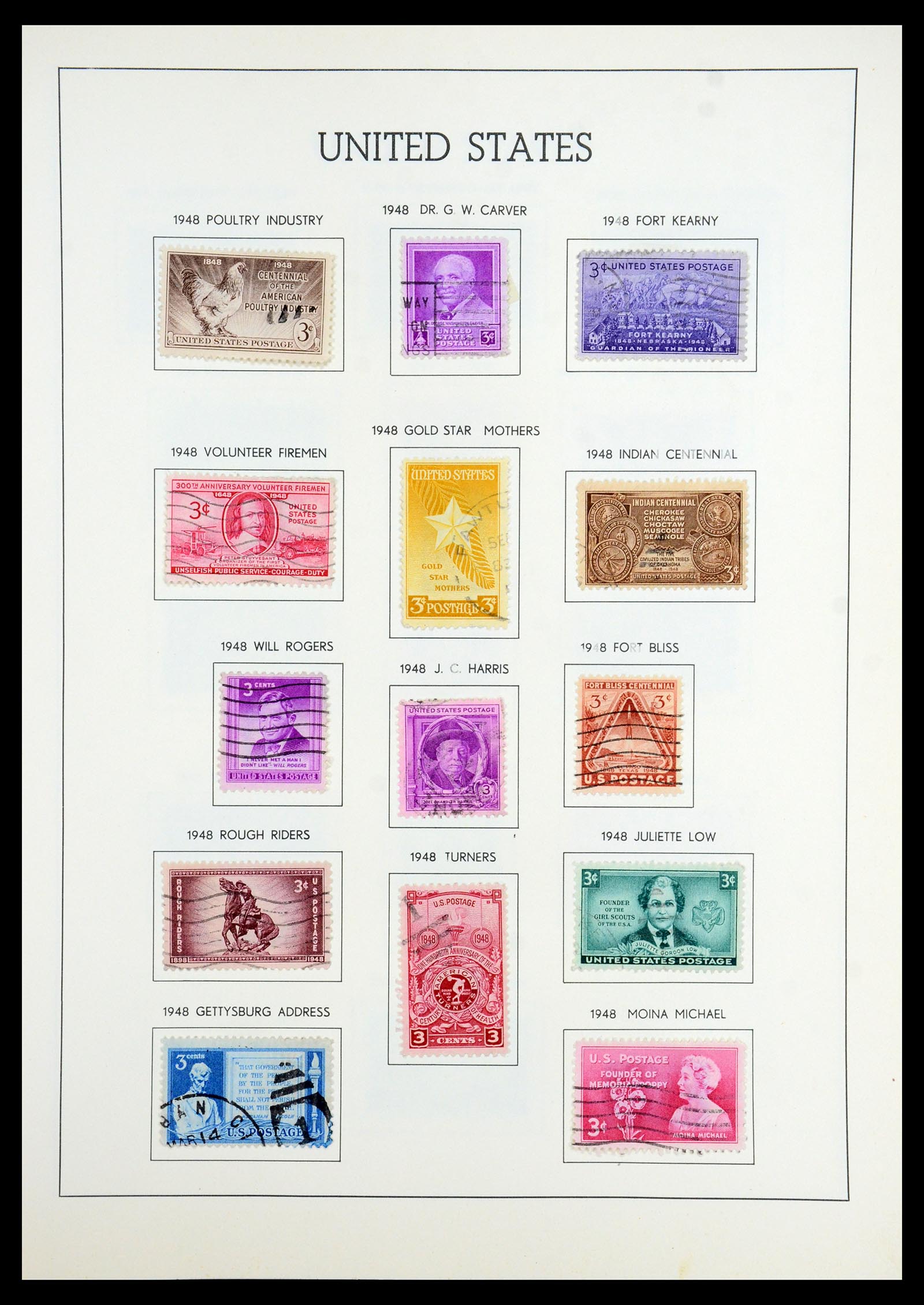 35965 035 - Stamp collection 35965 USA 1851-1966.