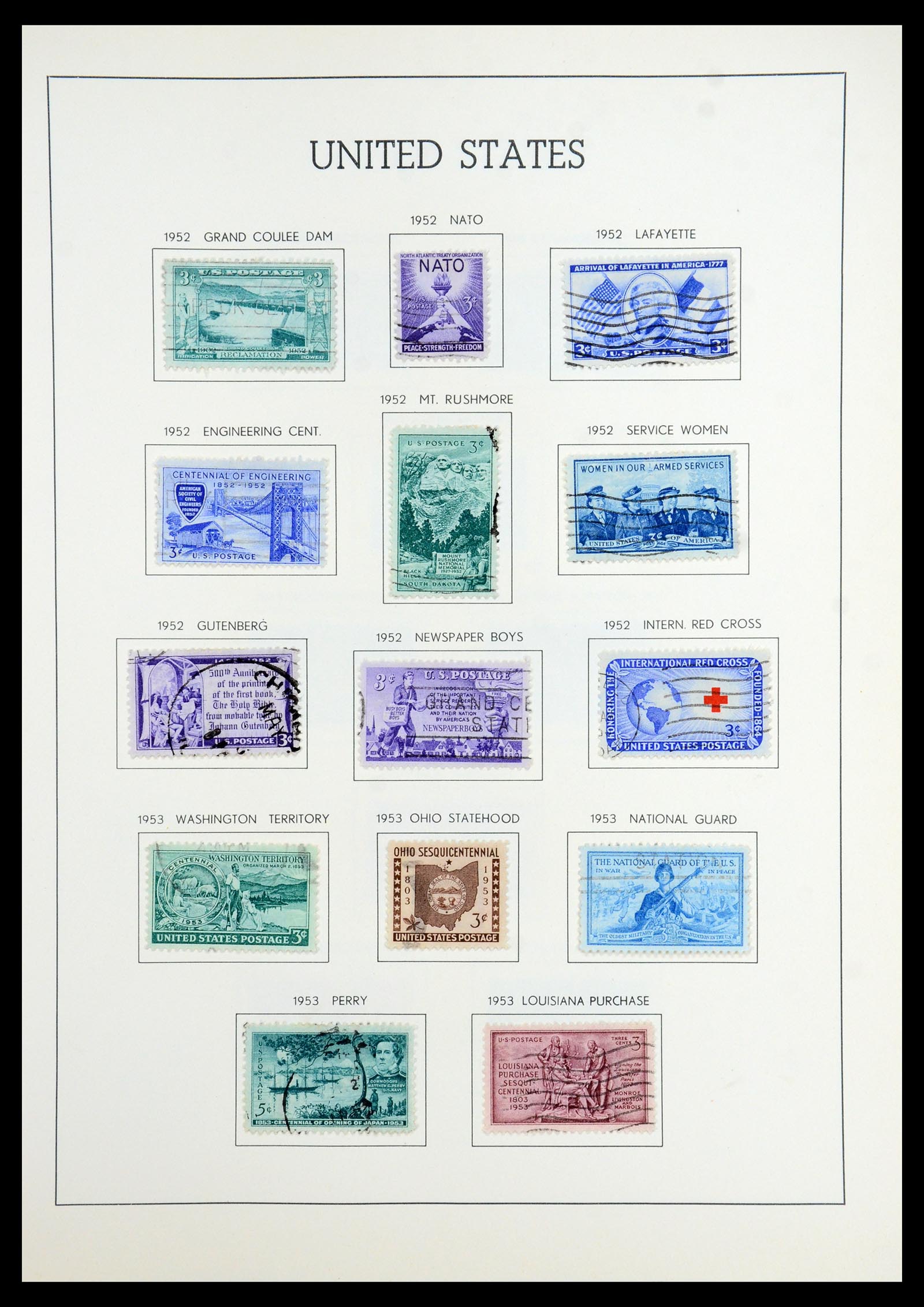 35965 038 - Stamp collection 35965 USA 1851-1966.