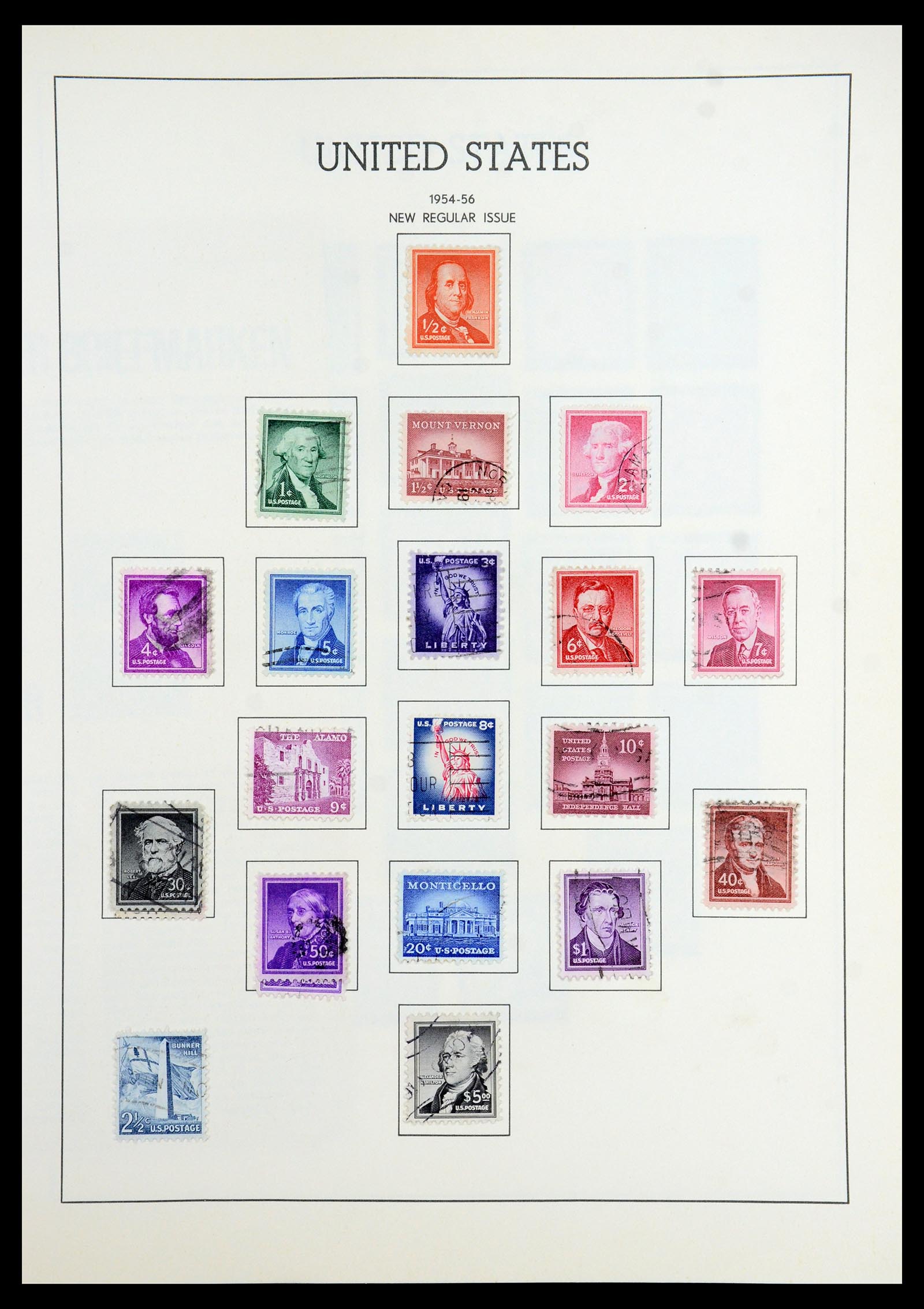 35965 040 - Stamp collection 35965 USA 1851-1966.