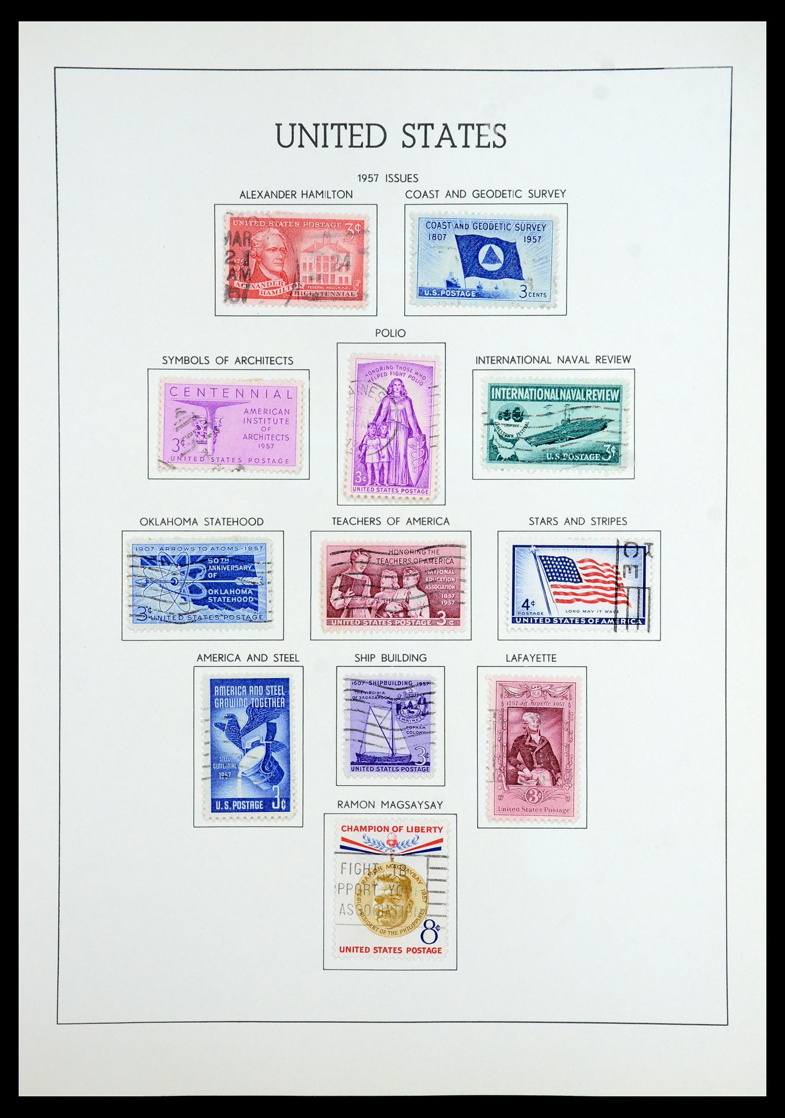 35965 044 - Stamp collection 35965 USA 1851-1966.