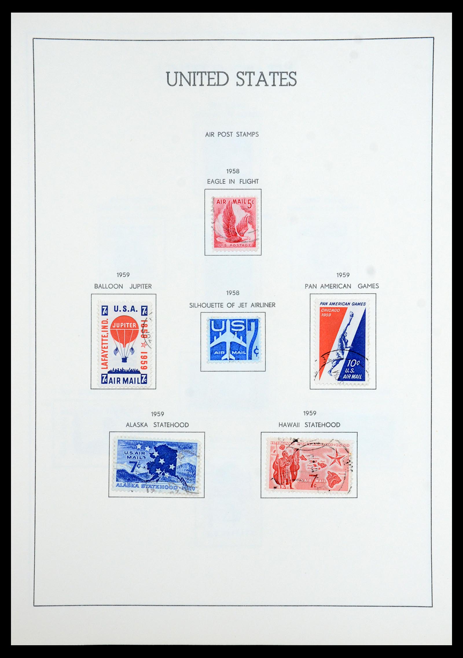 35965 050 - Stamp collection 35965 USA 1851-1966.
