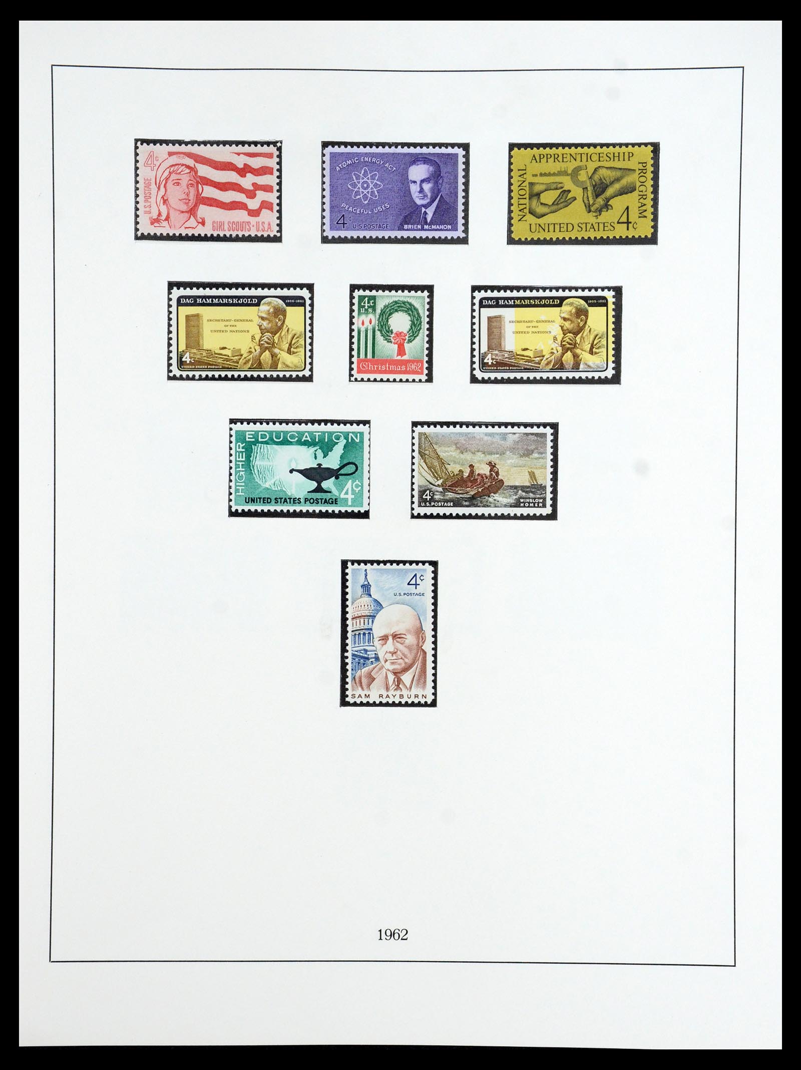 35965 144 - Stamp collection 35965 USA 1851-1966.
