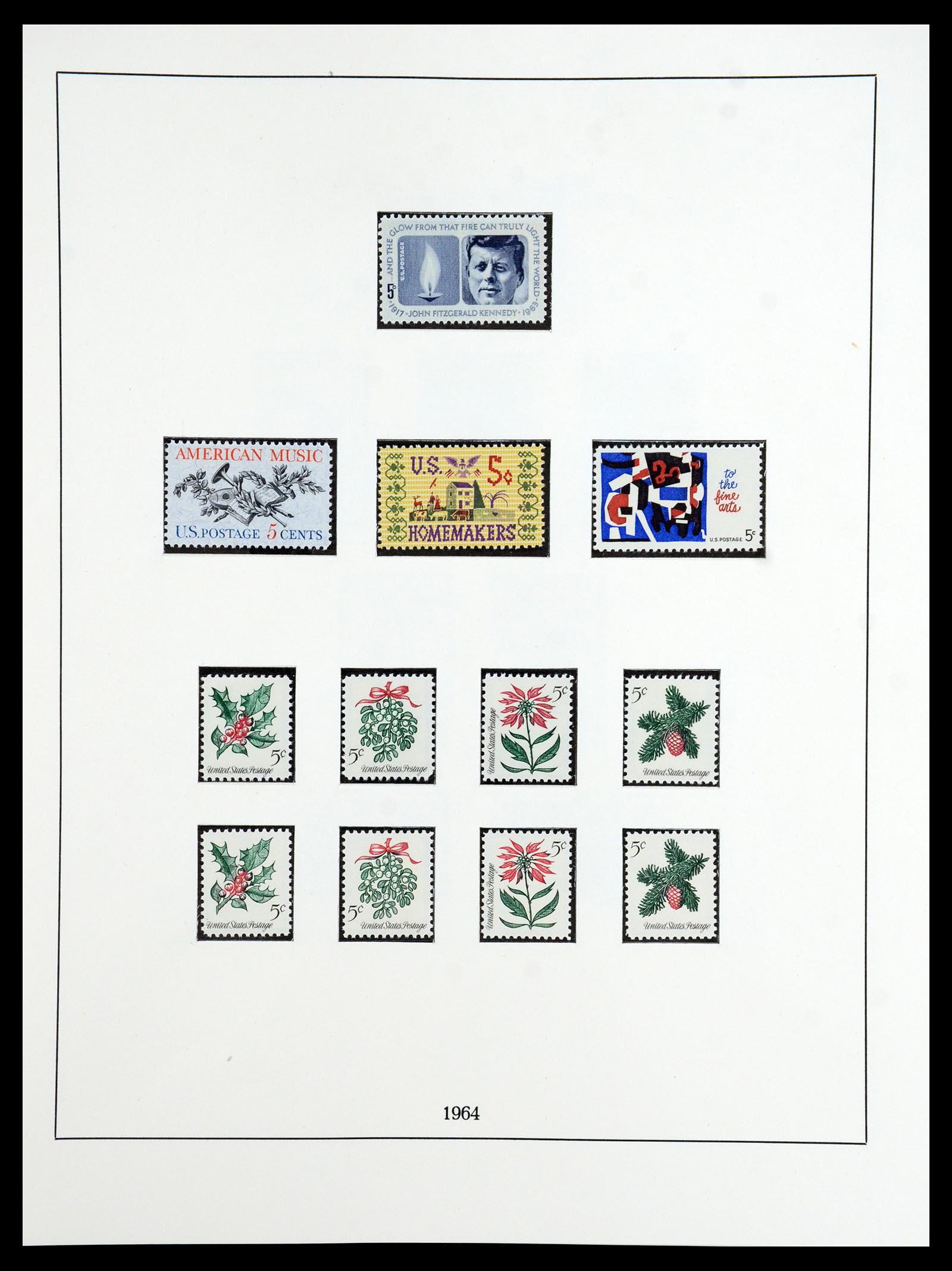 35965 147 - Stamp collection 35965 USA 1851-1966.