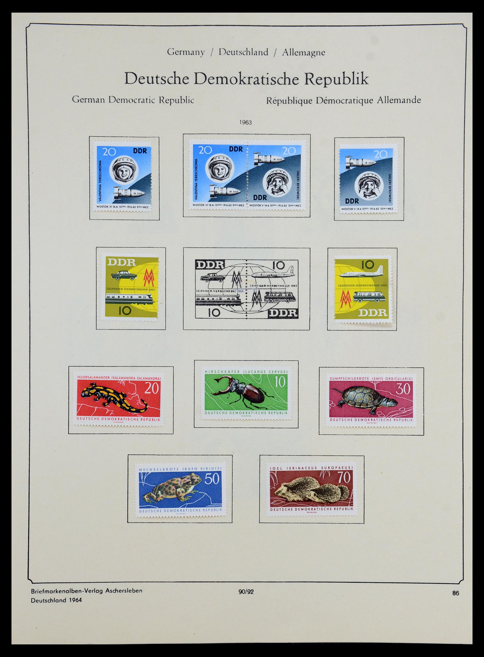 35966 192 - Stamp collection 35966 Germany 1945-1965.
