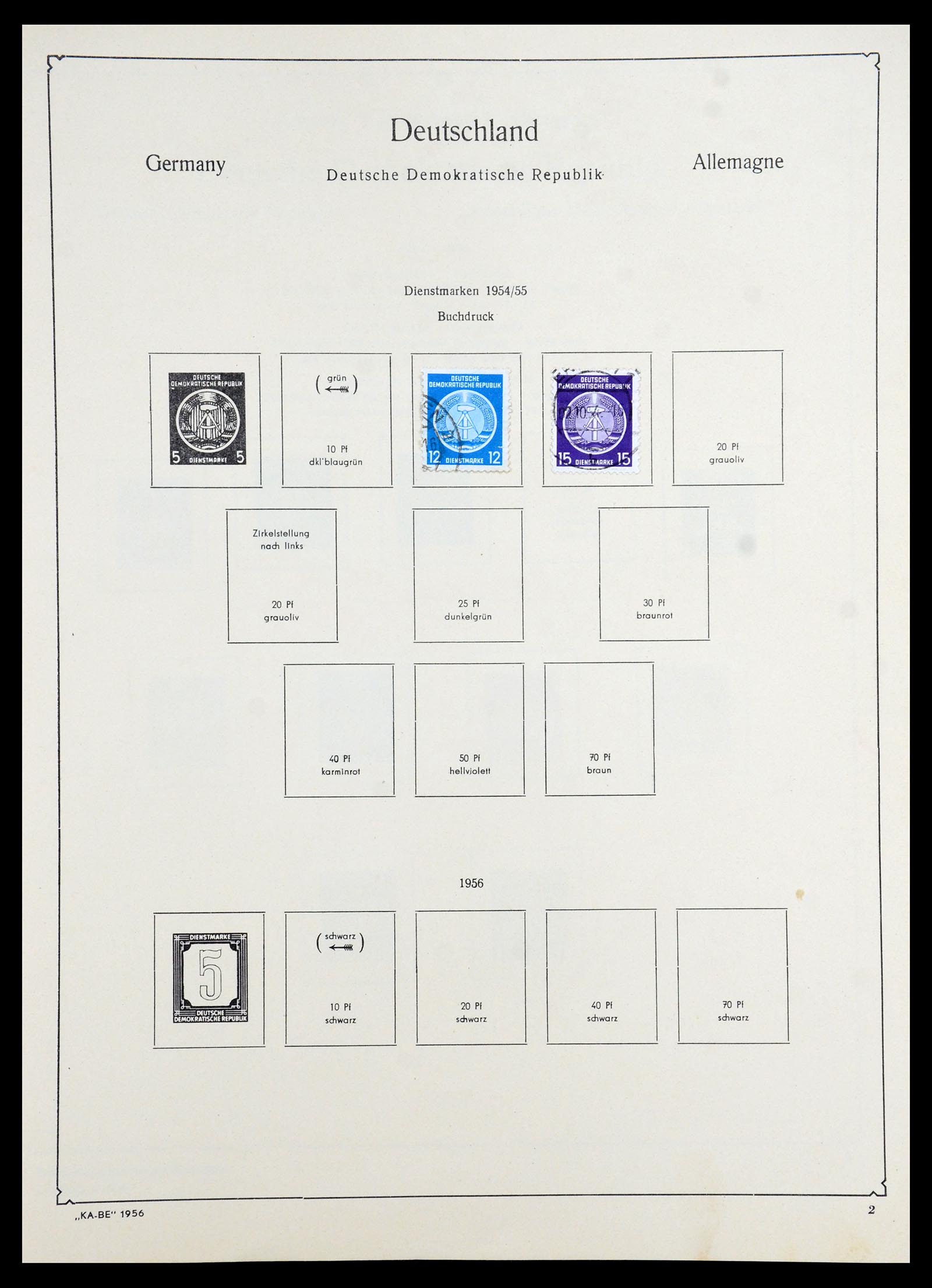 35966 214 - Postzegelverzameling 35966 Duitsland 1945-1965.