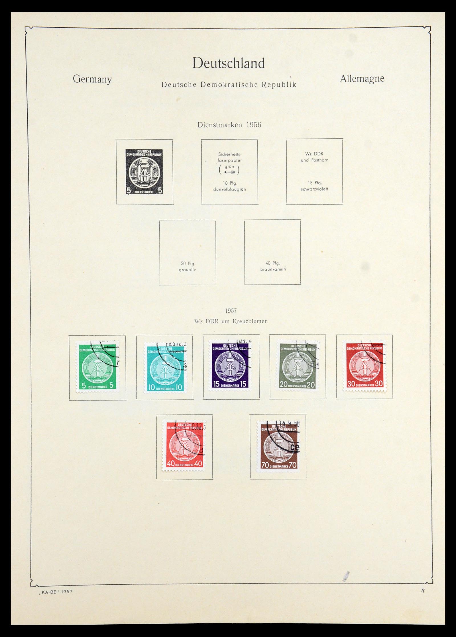 35966 216 - Postzegelverzameling 35966 Duitsland 1945-1965.