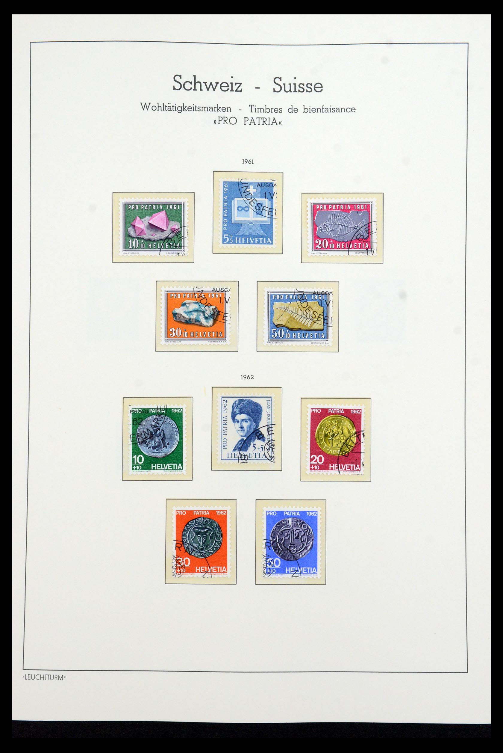 35967 008 - Postzegelverzameling 35967 Zwitserland 1960-2012.