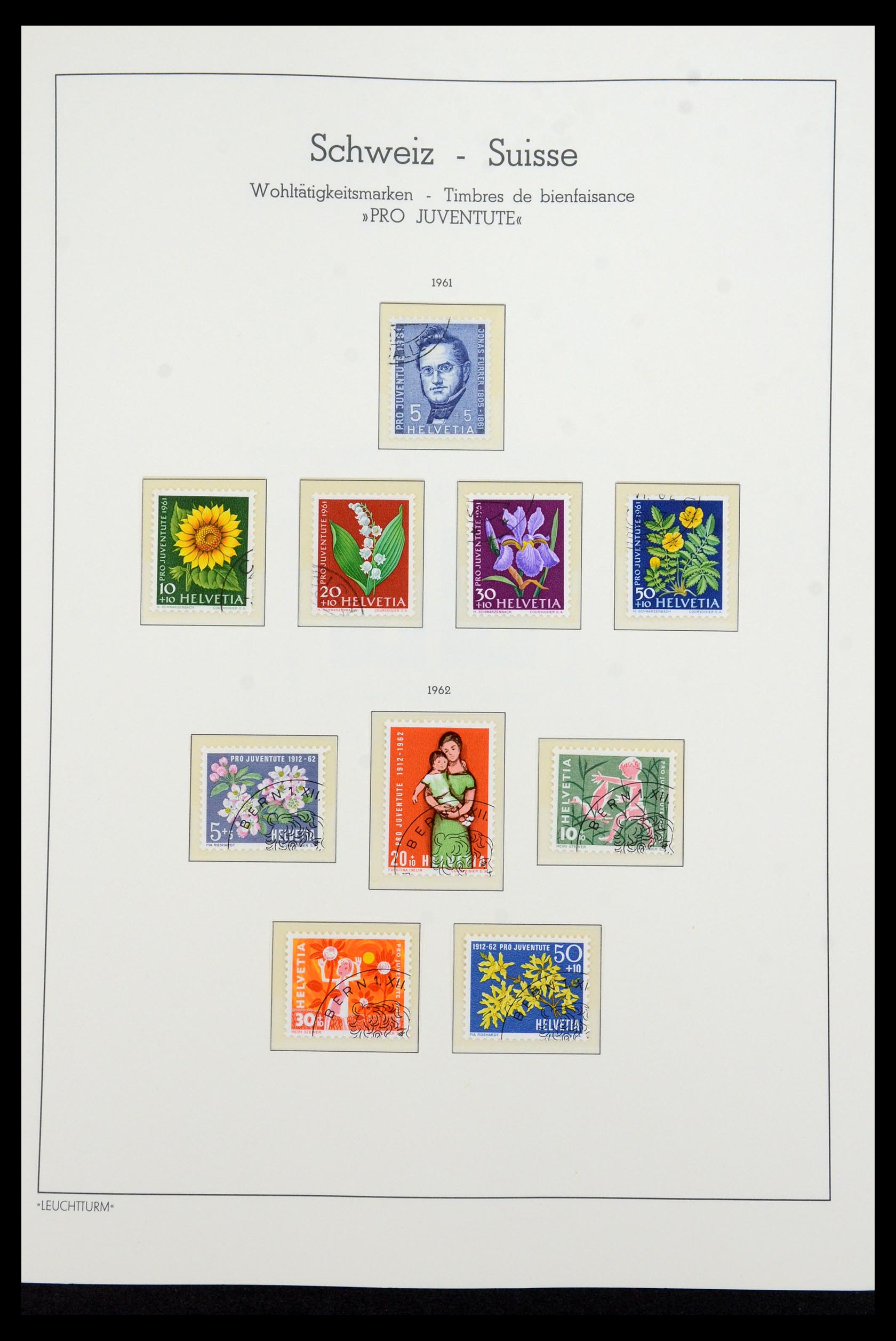35967 009 - Postzegelverzameling 35967 Zwitserland 1960-2012.