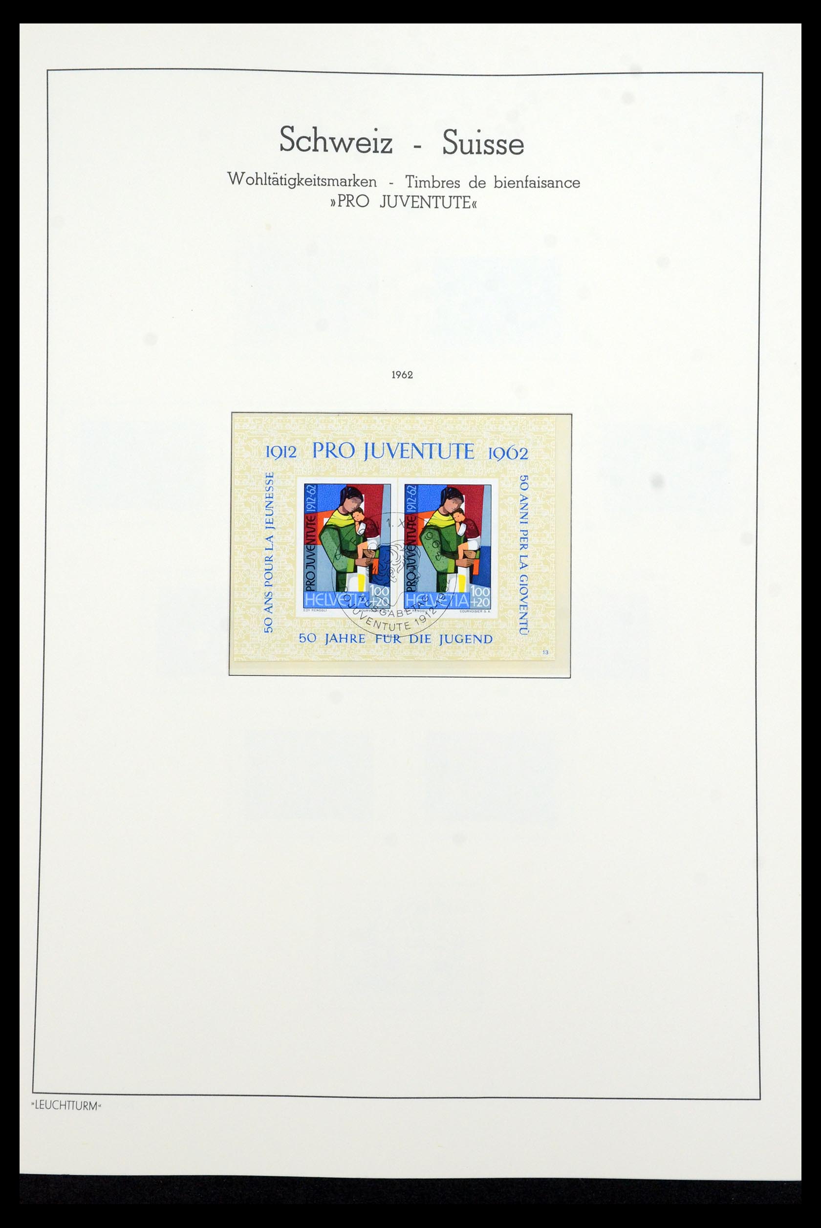 35967 010 - Postzegelverzameling 35967 Zwitserland 1960-2012.