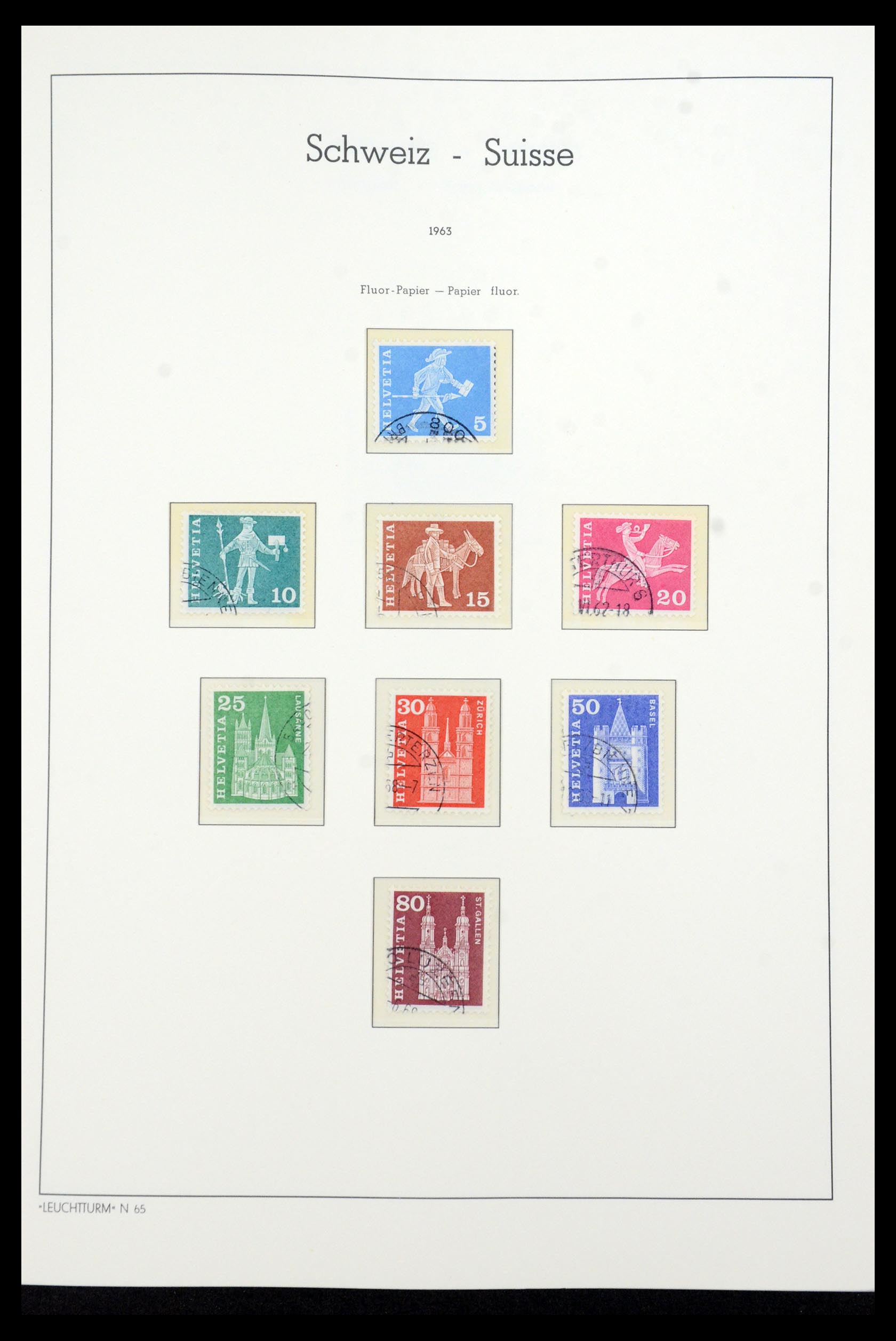 35967 013 - Postzegelverzameling 35967 Zwitserland 1960-2012.