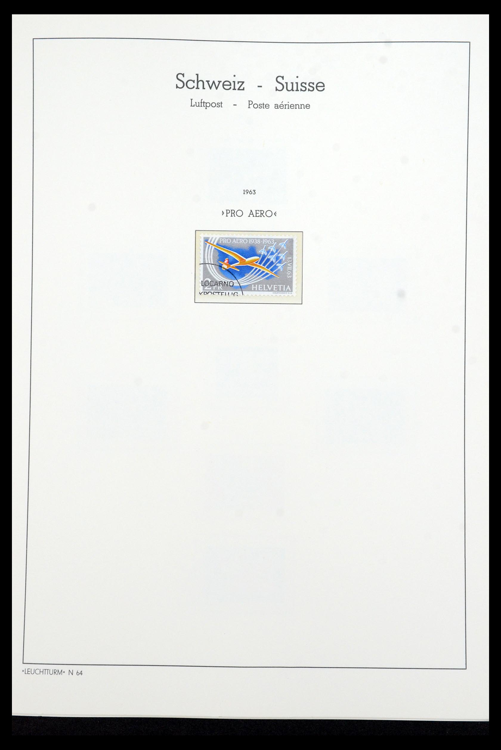 35967 014 - Stamp collection 35967 Switzerland 1960-2012.
