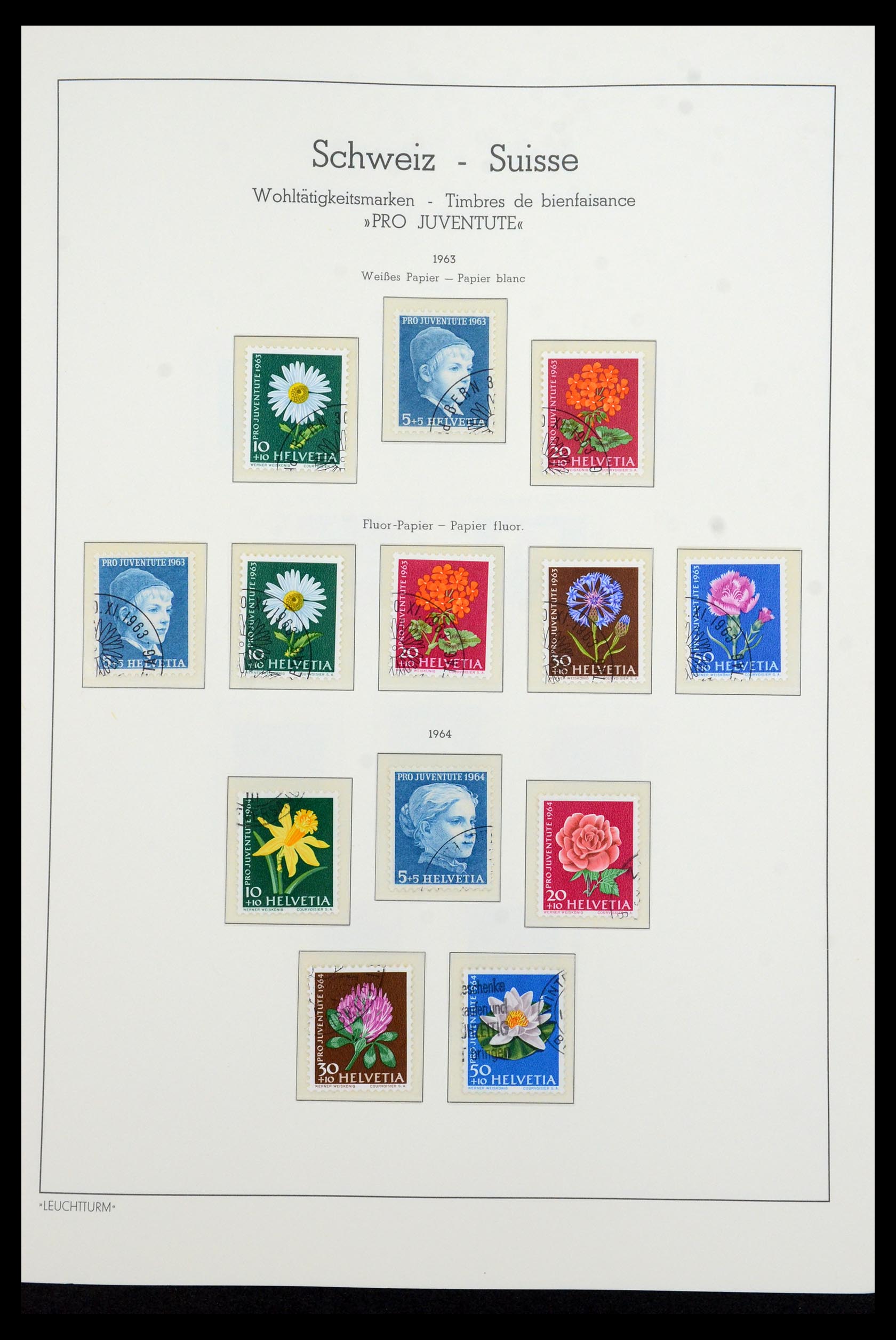 35967 016 - Stamp collection 35967 Switzerland 1960-2012.