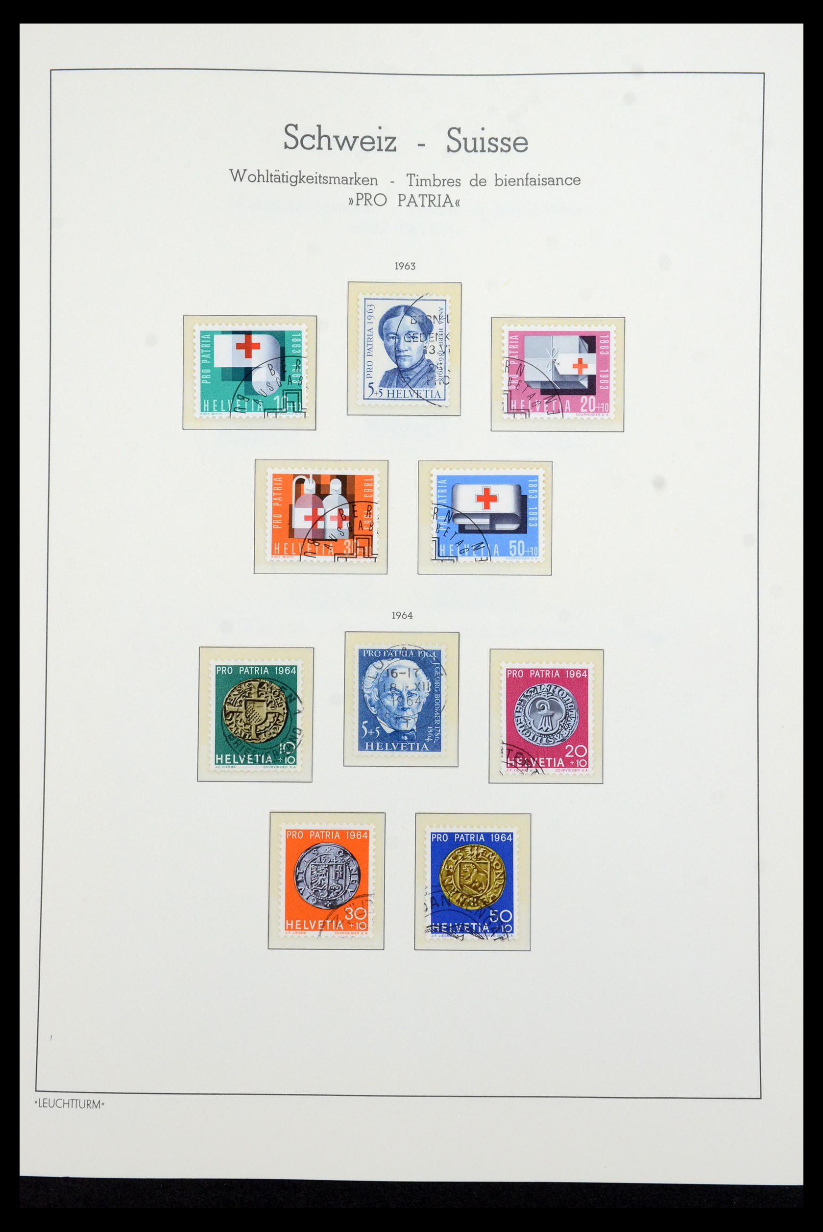 35967 017 - Stamp collection 35967 Switzerland 1960-2012.