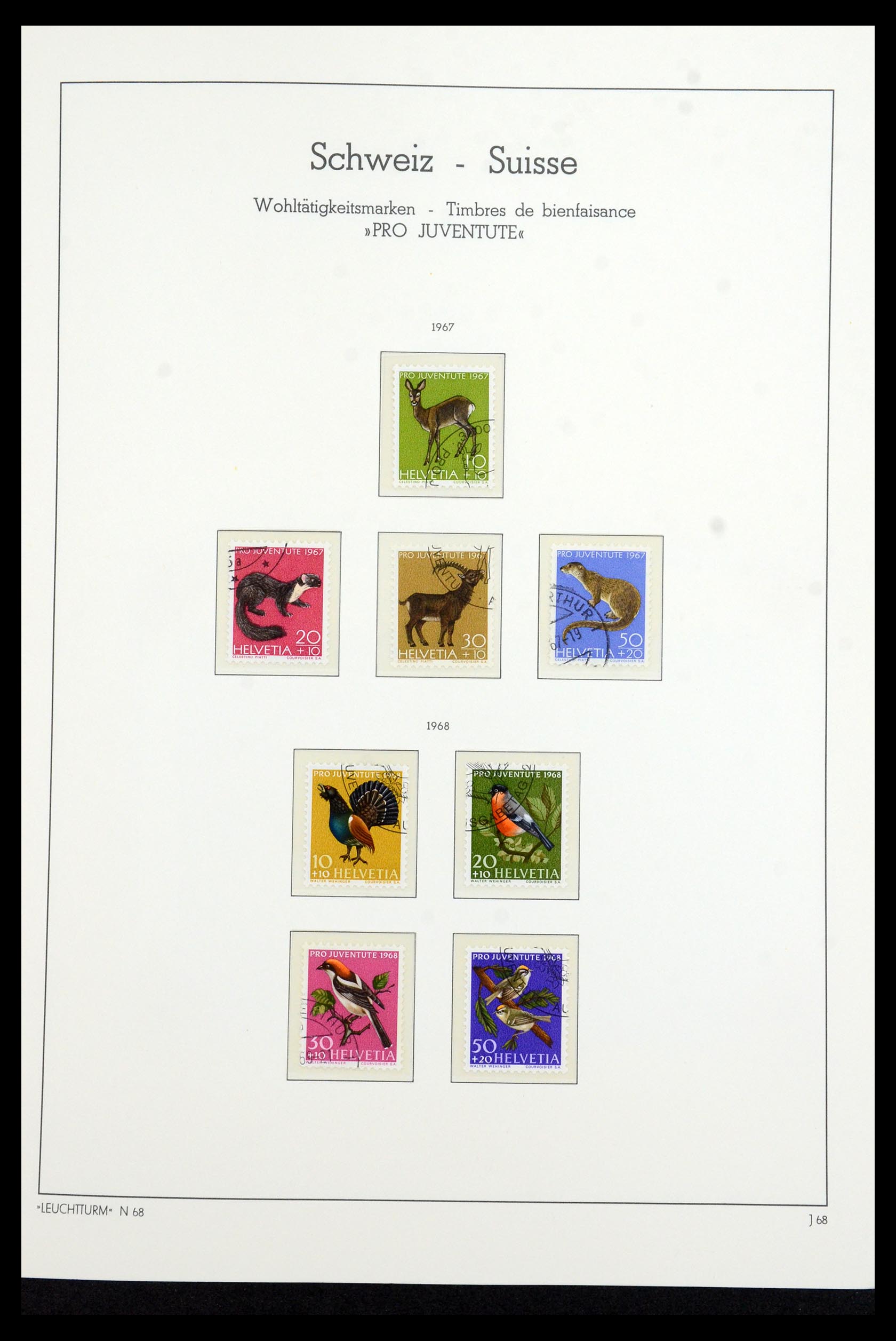 35967 029 - Postzegelverzameling 35967 Zwitserland 1960-2012.