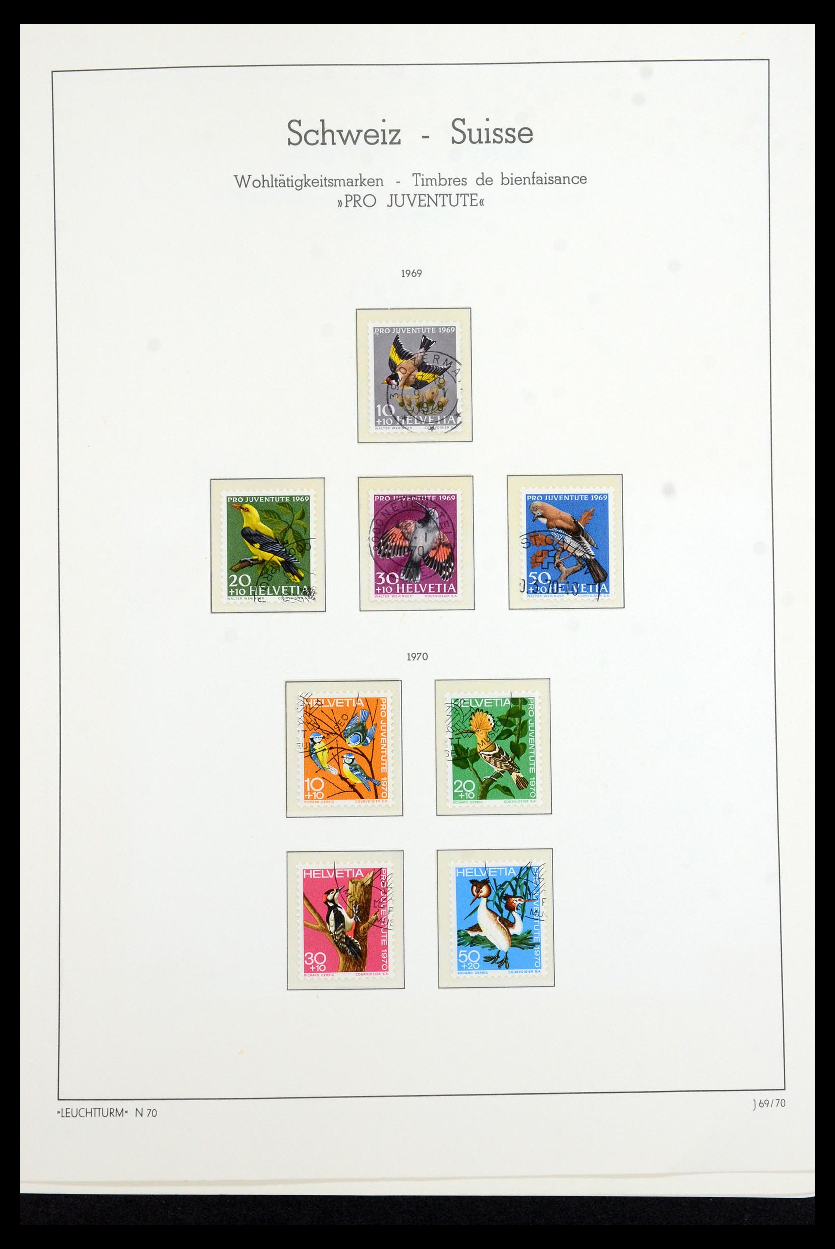 35967 031 - Stamp collection 35967 Switzerland 1960-2012.
