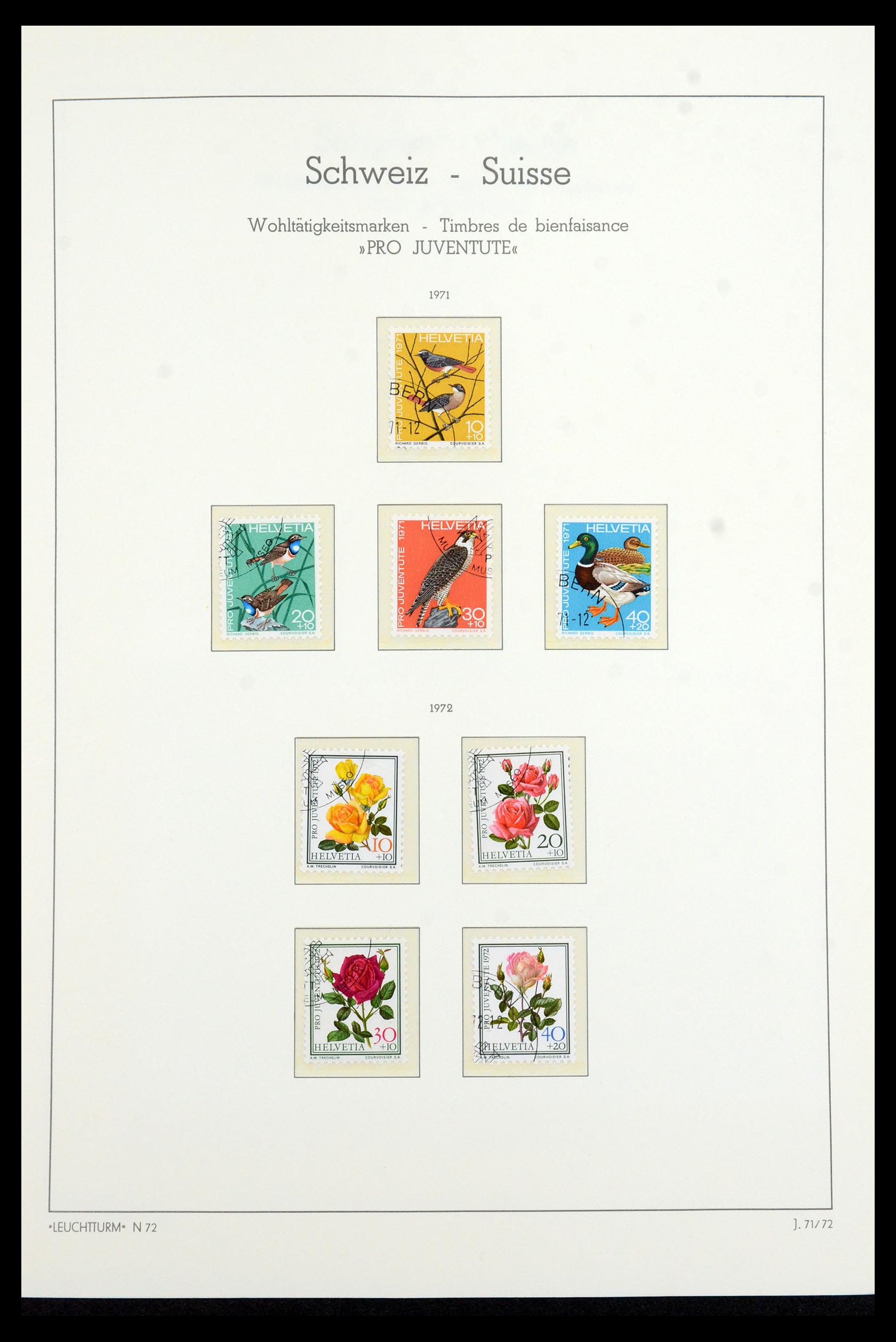 35967 033 - Stamp collection 35967 Switzerland 1960-2012.