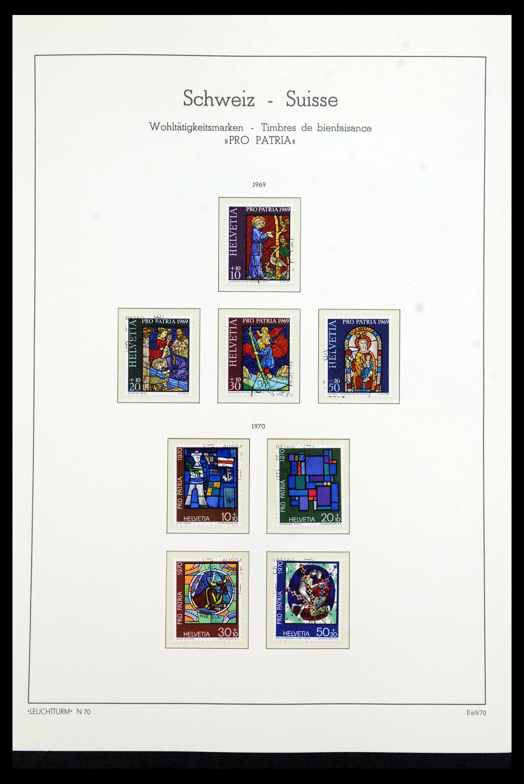 35967 041 - Postzegelverzameling 35967 Zwitserland 1960-2012.
